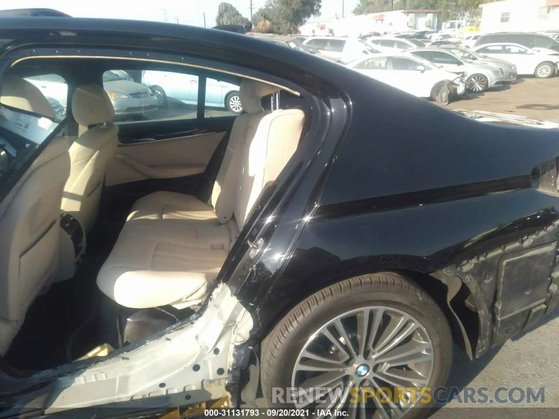 6 Photograph of a damaged car WBAJA5C57KBX49159 BMW 5 SERIES 2019