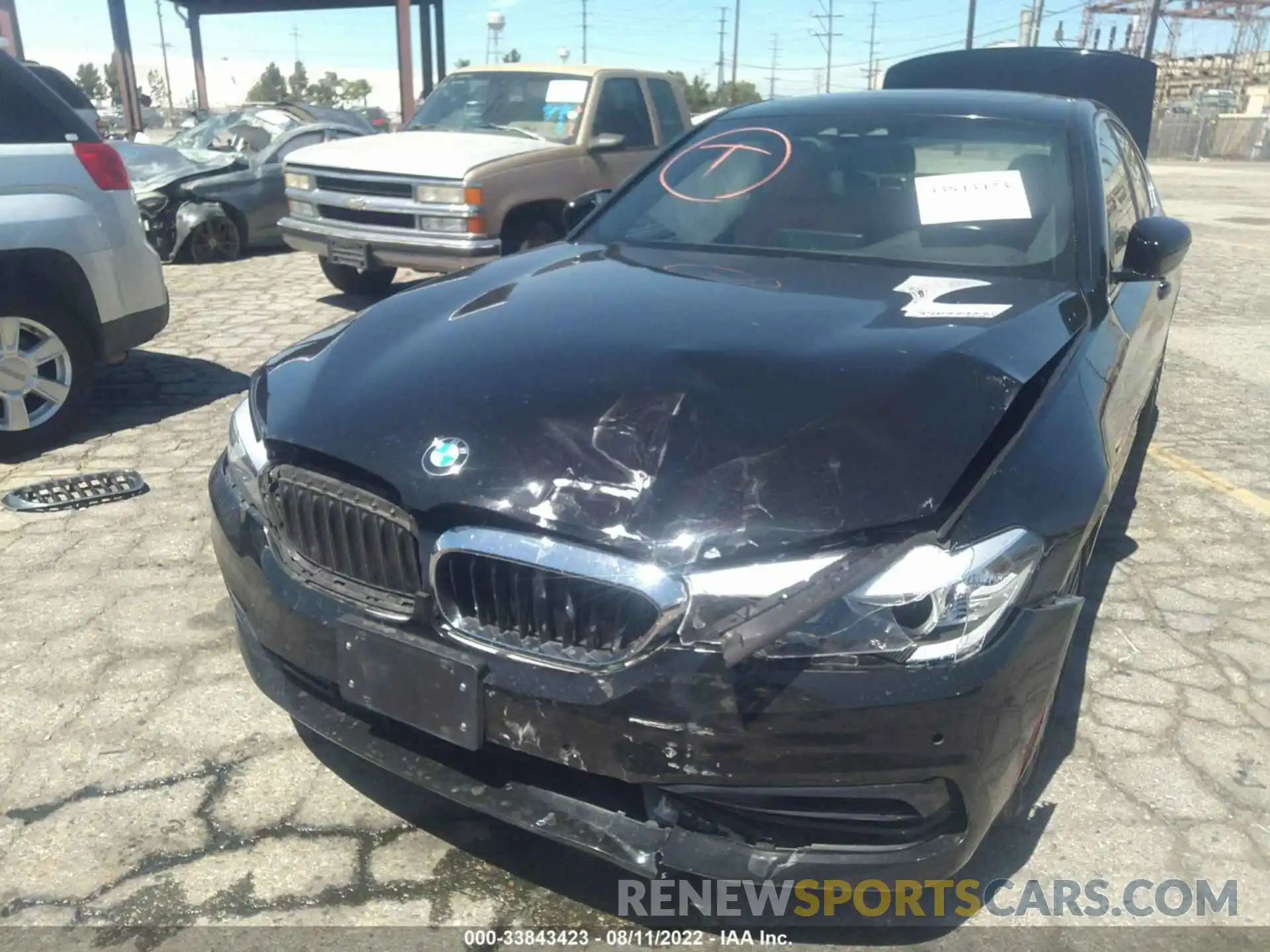 6 Photograph of a damaged car WBAJA5C57KBX88219 BMW 5 SERIES 2019