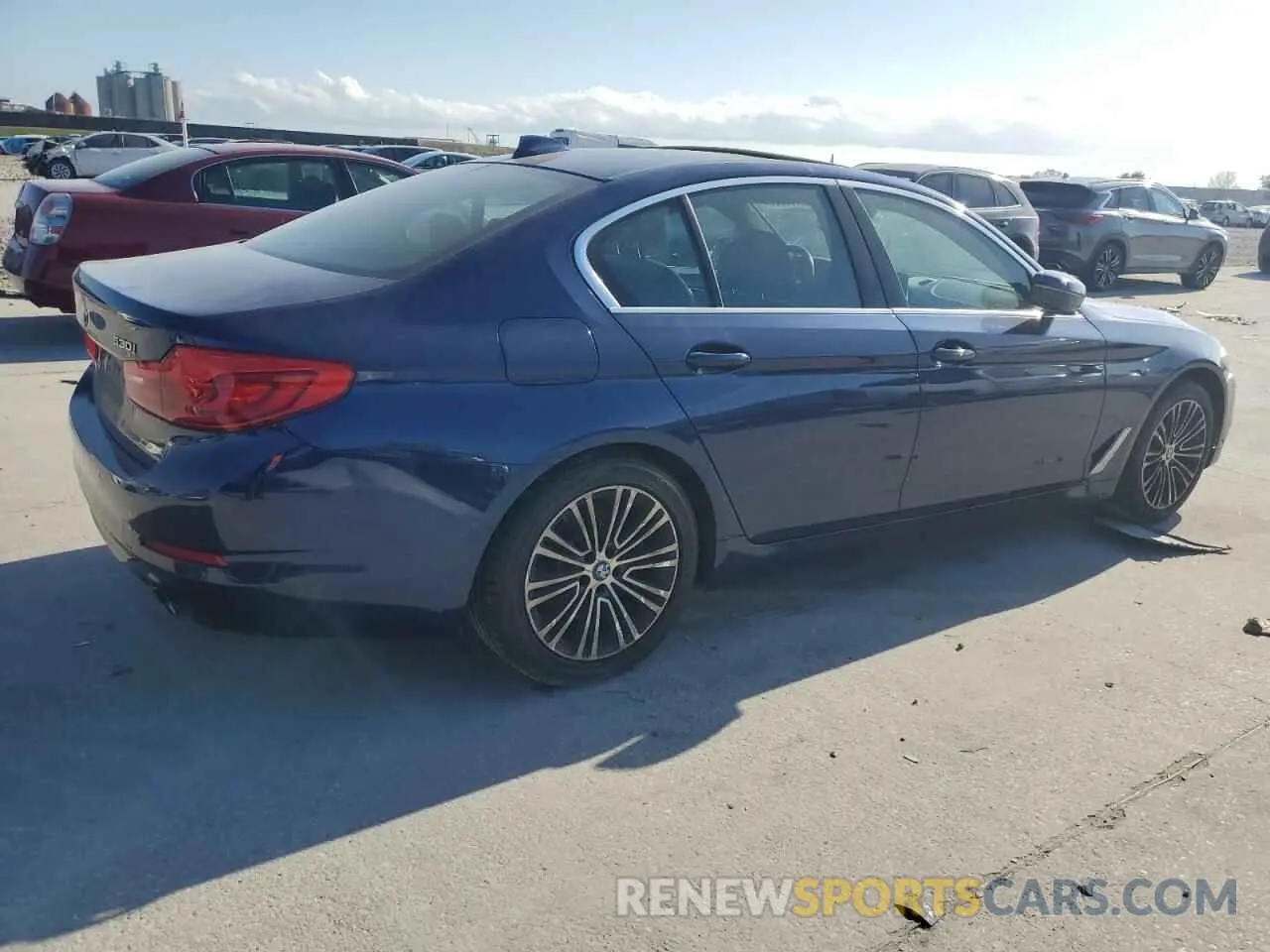 3 Photograph of a damaged car WBAJA5C57KWW00002 BMW 5 SERIES 2019