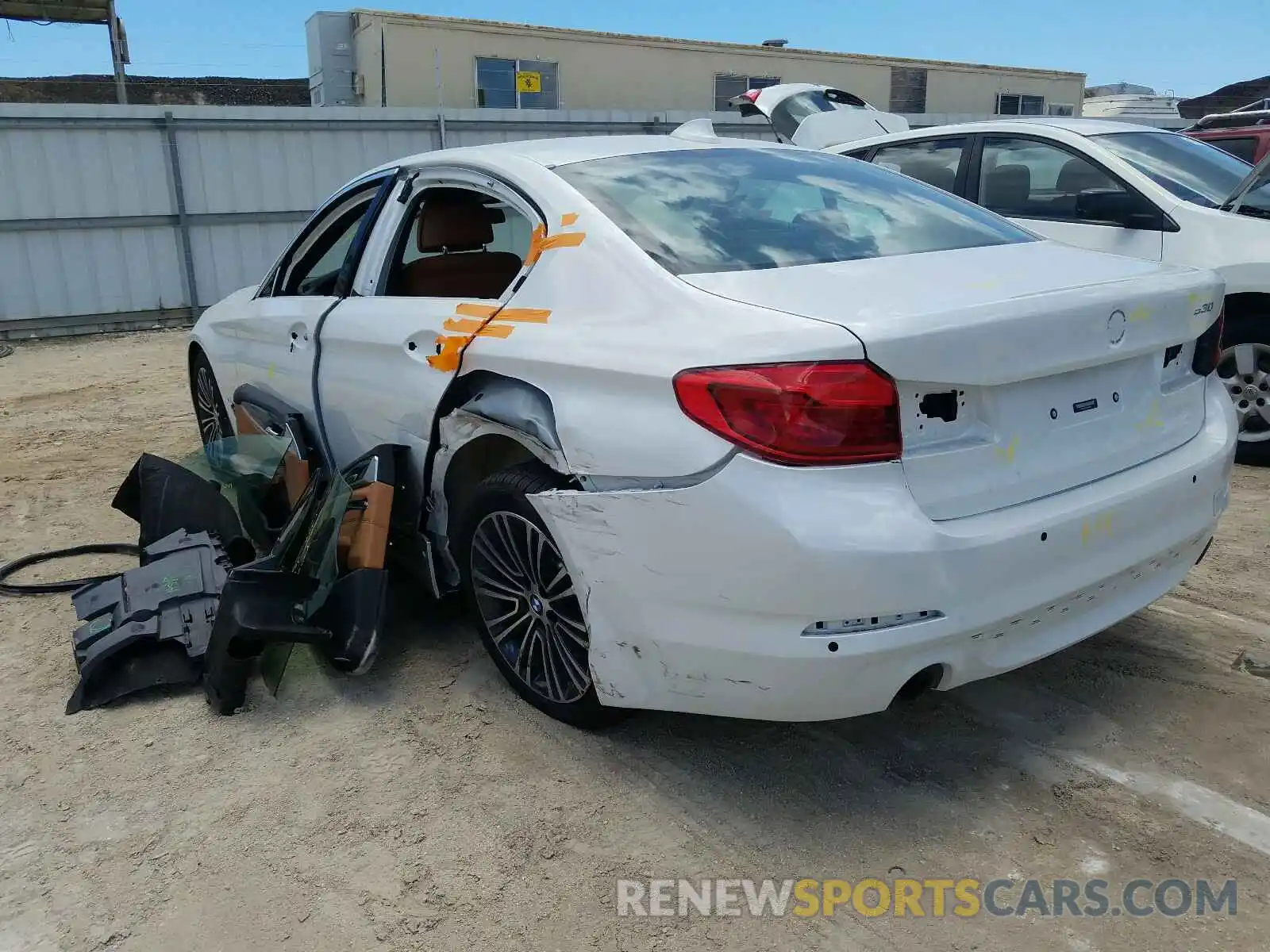 3 Photograph of a damaged car WBAJA5C57KWW07760 BMW 5 SERIES 2019