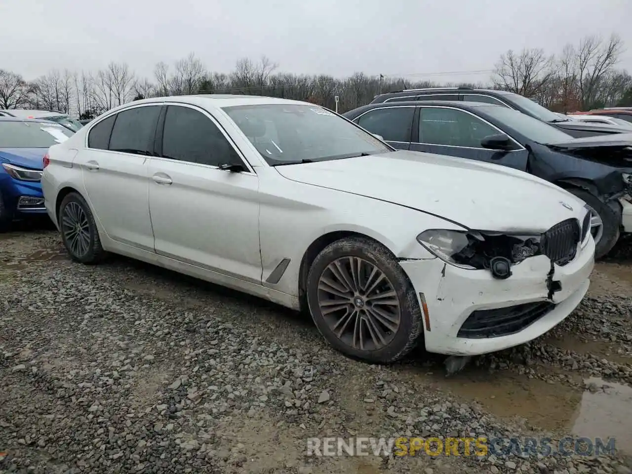 4 Photograph of a damaged car WBAJA5C57KWW18760 BMW 5 SERIES 2019