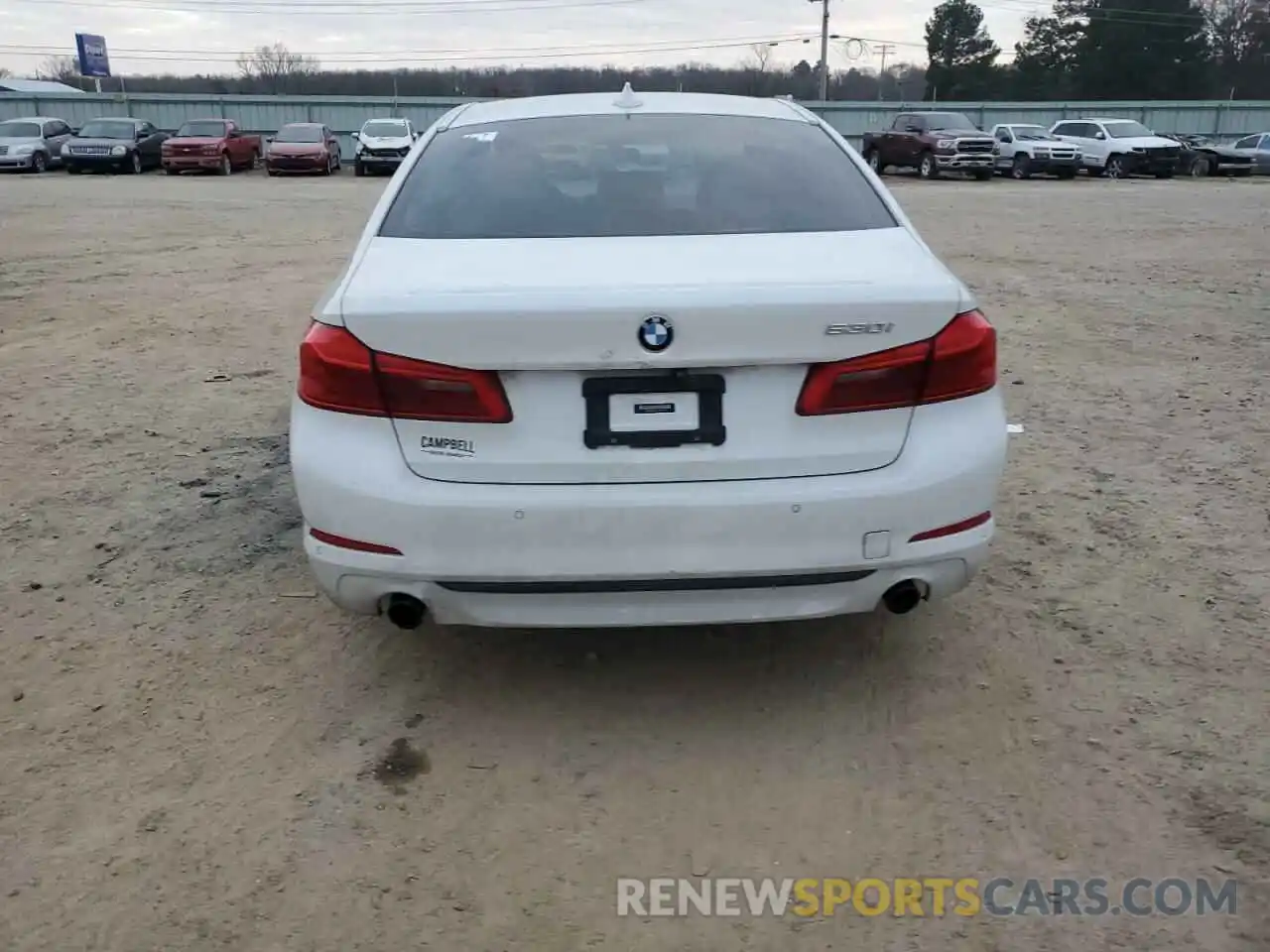 6 Photograph of a damaged car WBAJA5C57KWW18760 BMW 5 SERIES 2019