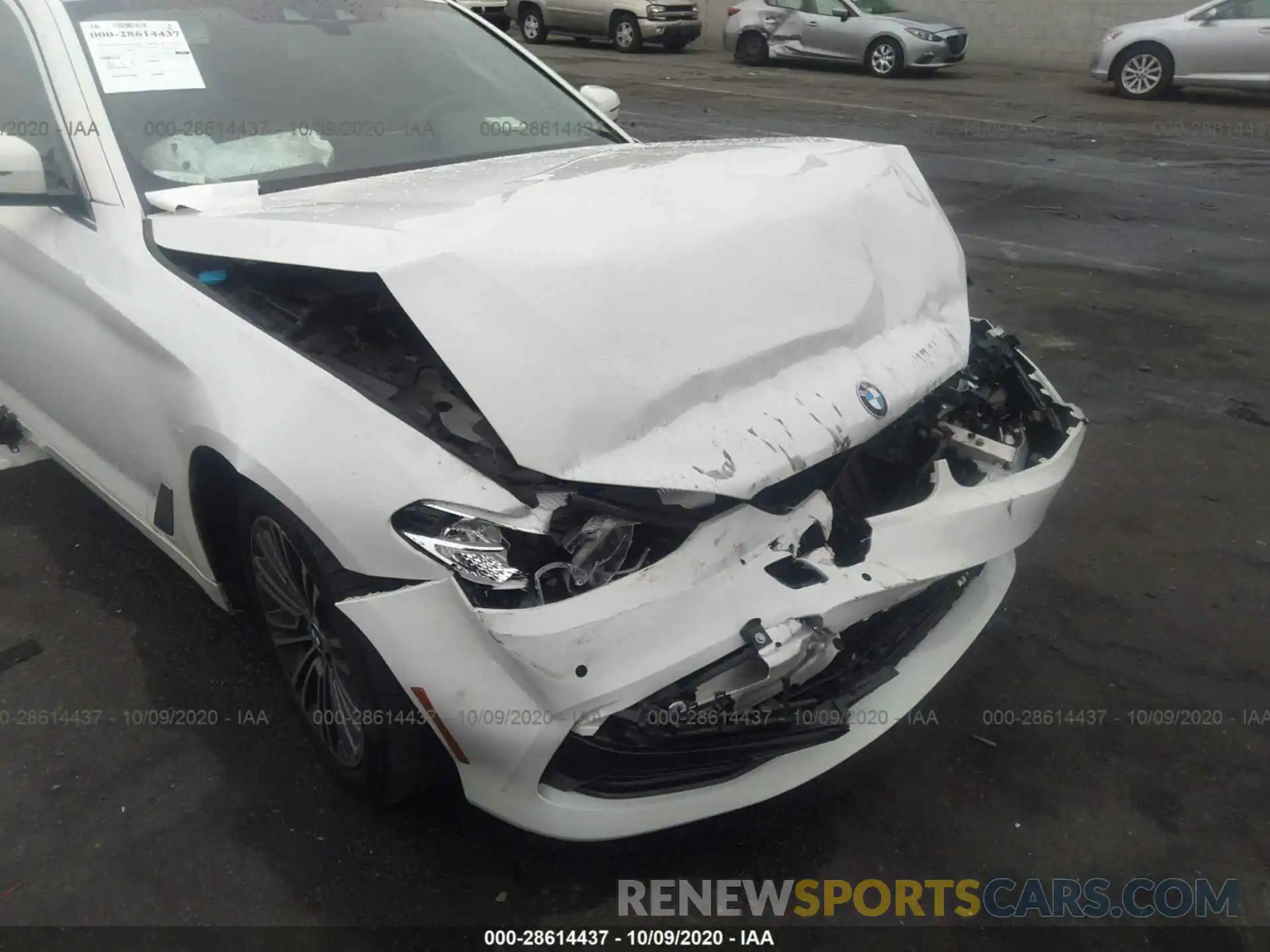 6 Photograph of a damaged car WBAJA5C57KWW38913 BMW 5 SERIES 2019