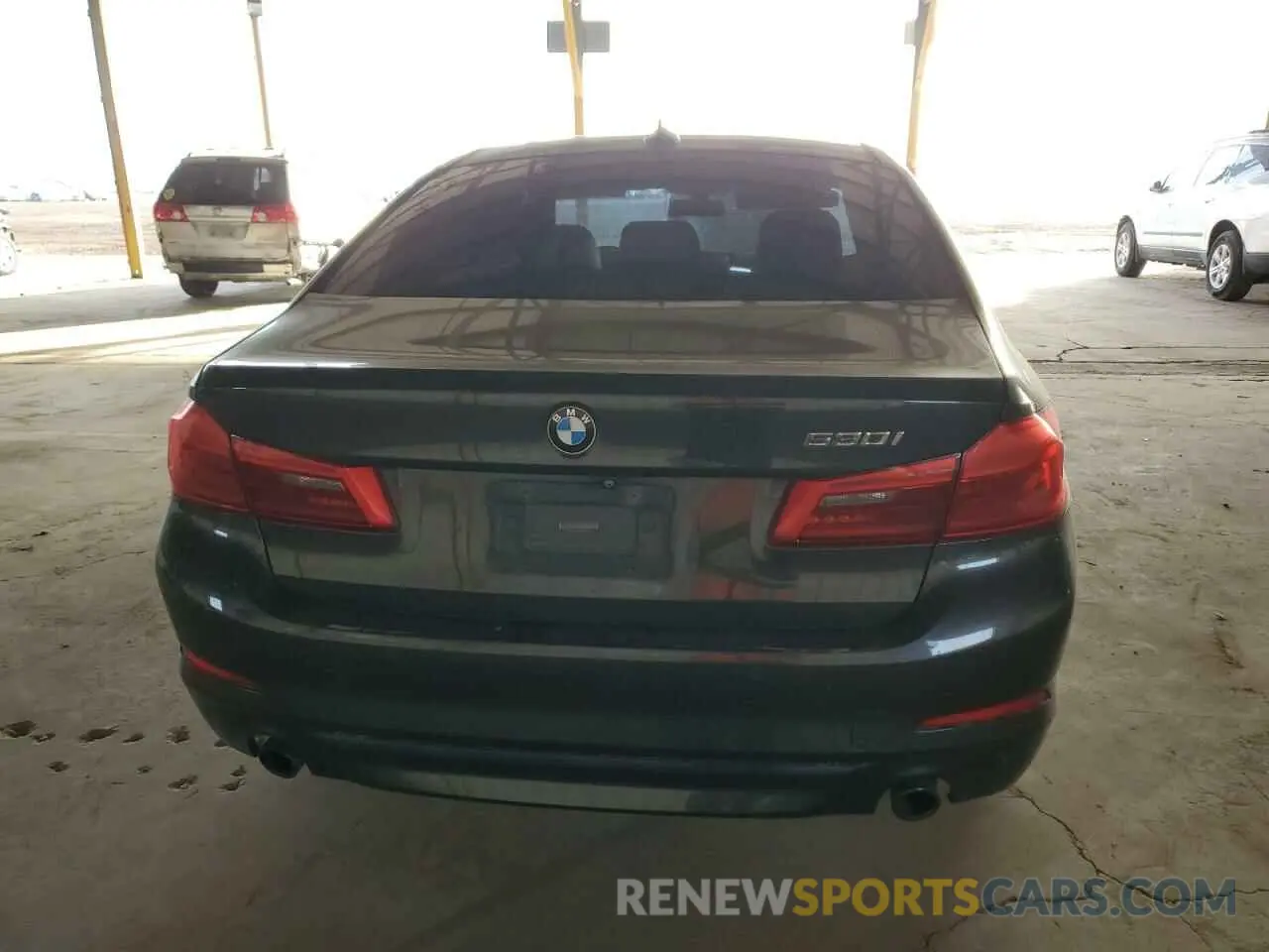 6 Photograph of a damaged car WBAJA5C58KBX86723 BMW 5 SERIES 2019