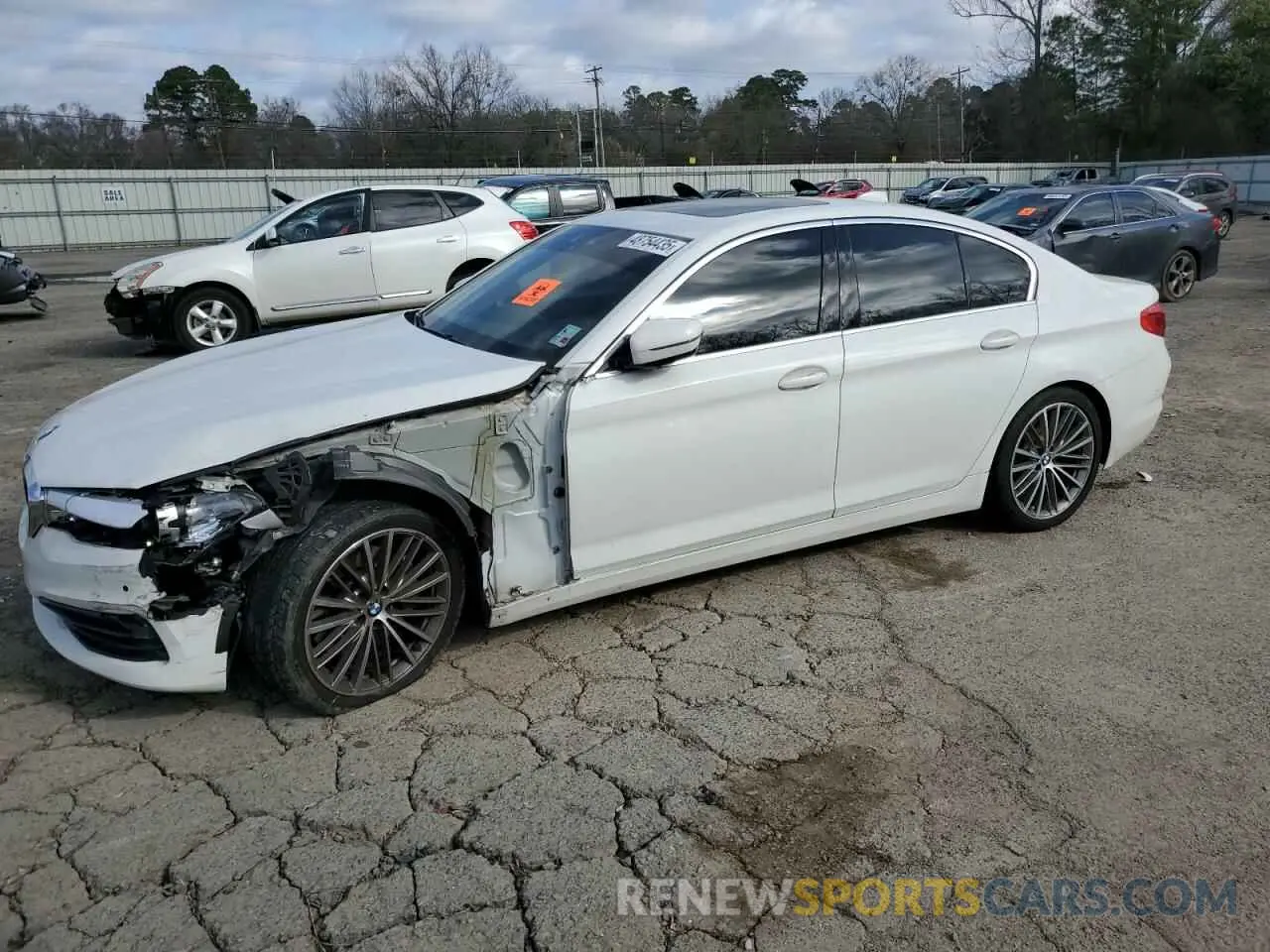 1 Photograph of a damaged car WBAJA5C58KWA57892 BMW 5 SERIES 2019