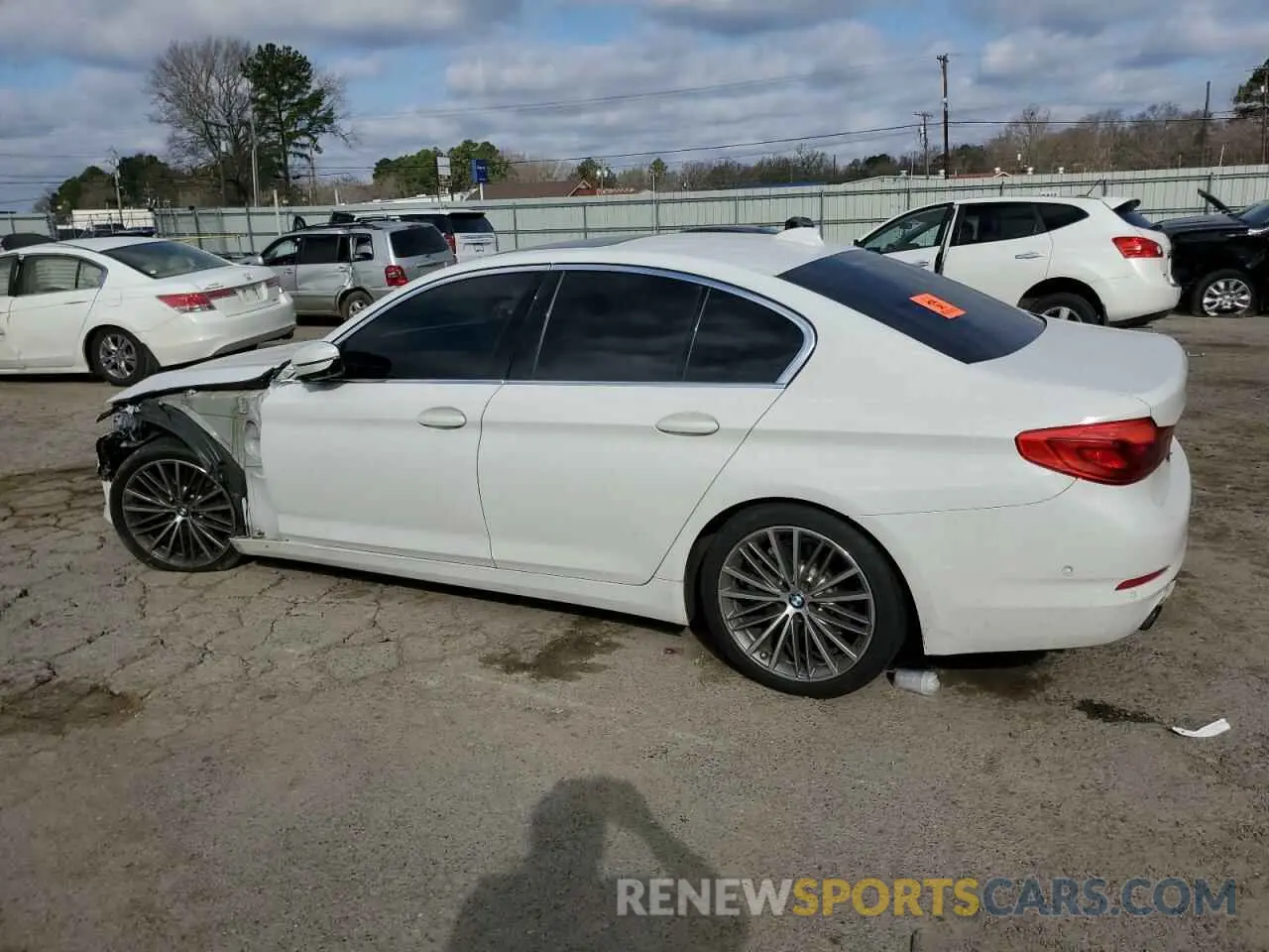 2 Photograph of a damaged car WBAJA5C58KWA57892 BMW 5 SERIES 2019