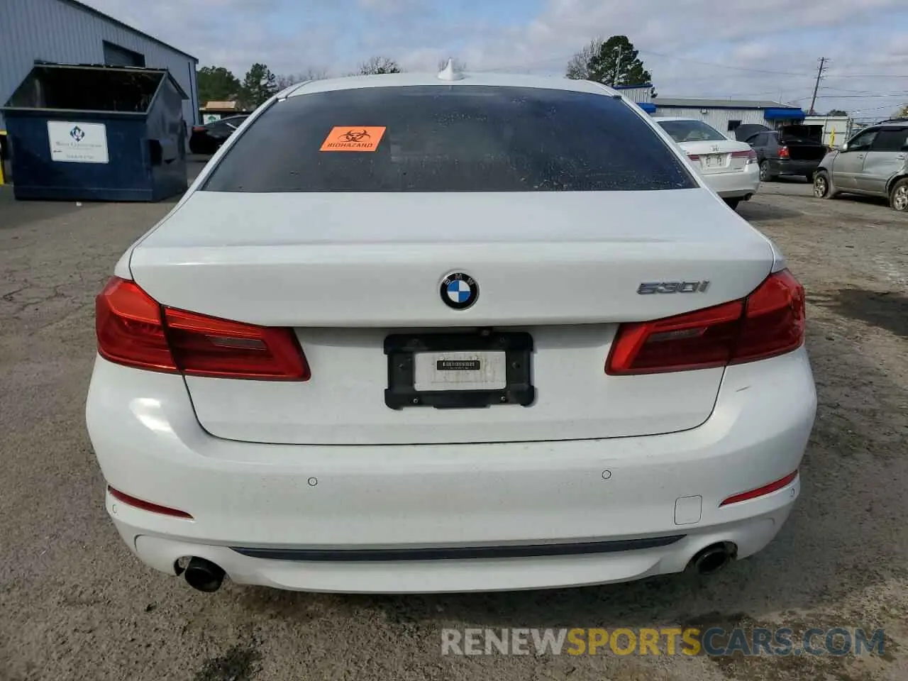 6 Photograph of a damaged car WBAJA5C58KWA57892 BMW 5 SERIES 2019