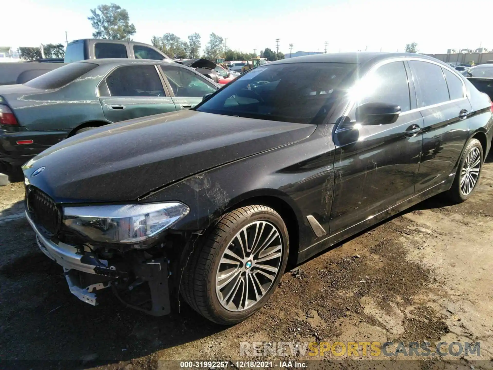 2 Photograph of a damaged car WBAJA5C59KBX87556 BMW 5 SERIES 2019