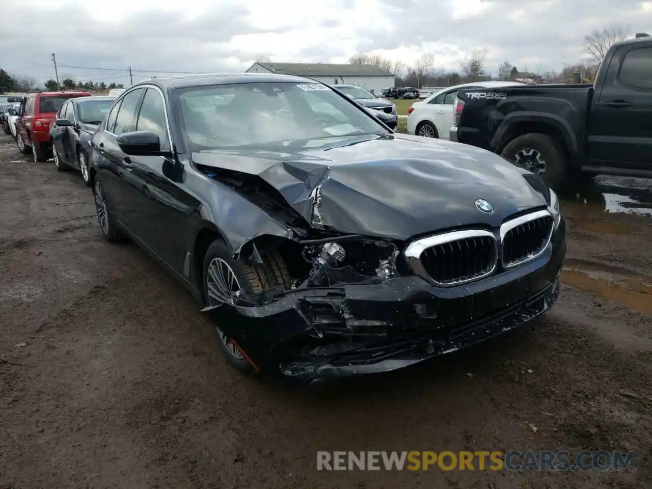 1 Photograph of a damaged car WBAJA5C59KBX87587 BMW 5 SERIES 2019