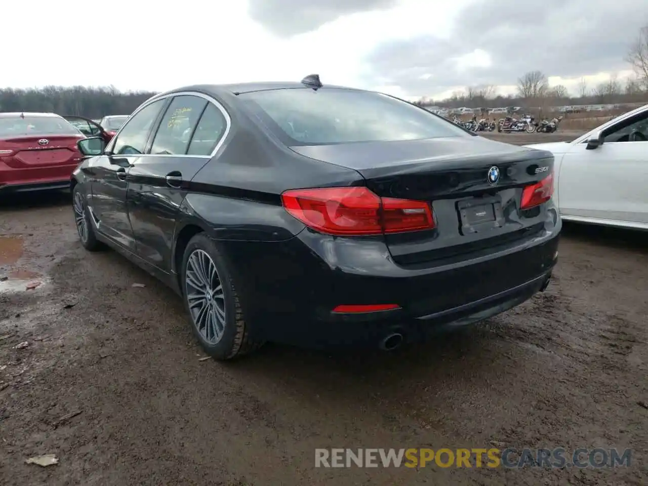 3 Photograph of a damaged car WBAJA5C59KBX87587 BMW 5 SERIES 2019