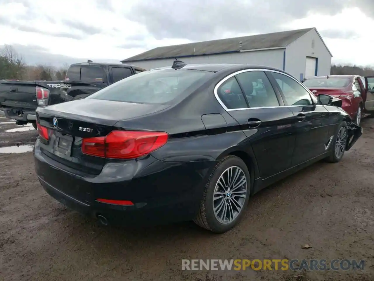 4 Photograph of a damaged car WBAJA5C59KBX87587 BMW 5 SERIES 2019