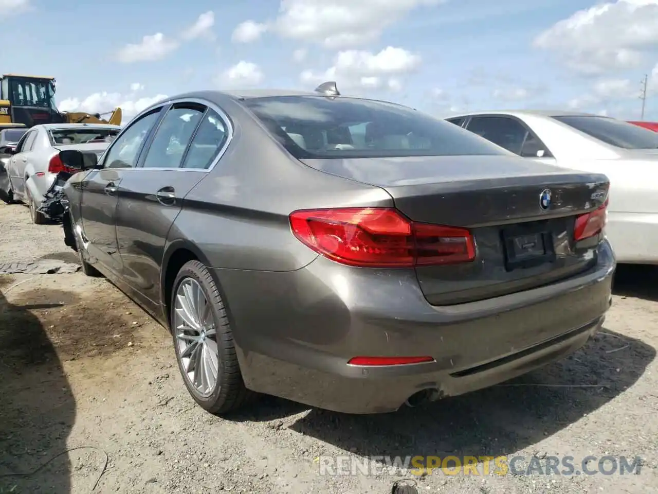 3 Photograph of a damaged car WBAJA5C59KBX87721 BMW 5 SERIES 2019