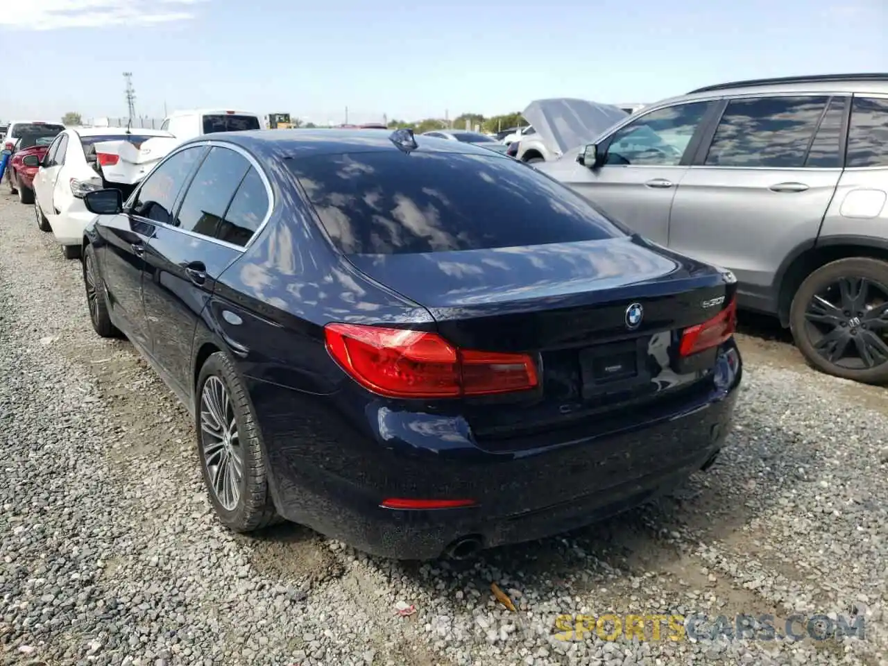 3 Photograph of a damaged car WBAJA5C59KBX88075 BMW 5 SERIES 2019