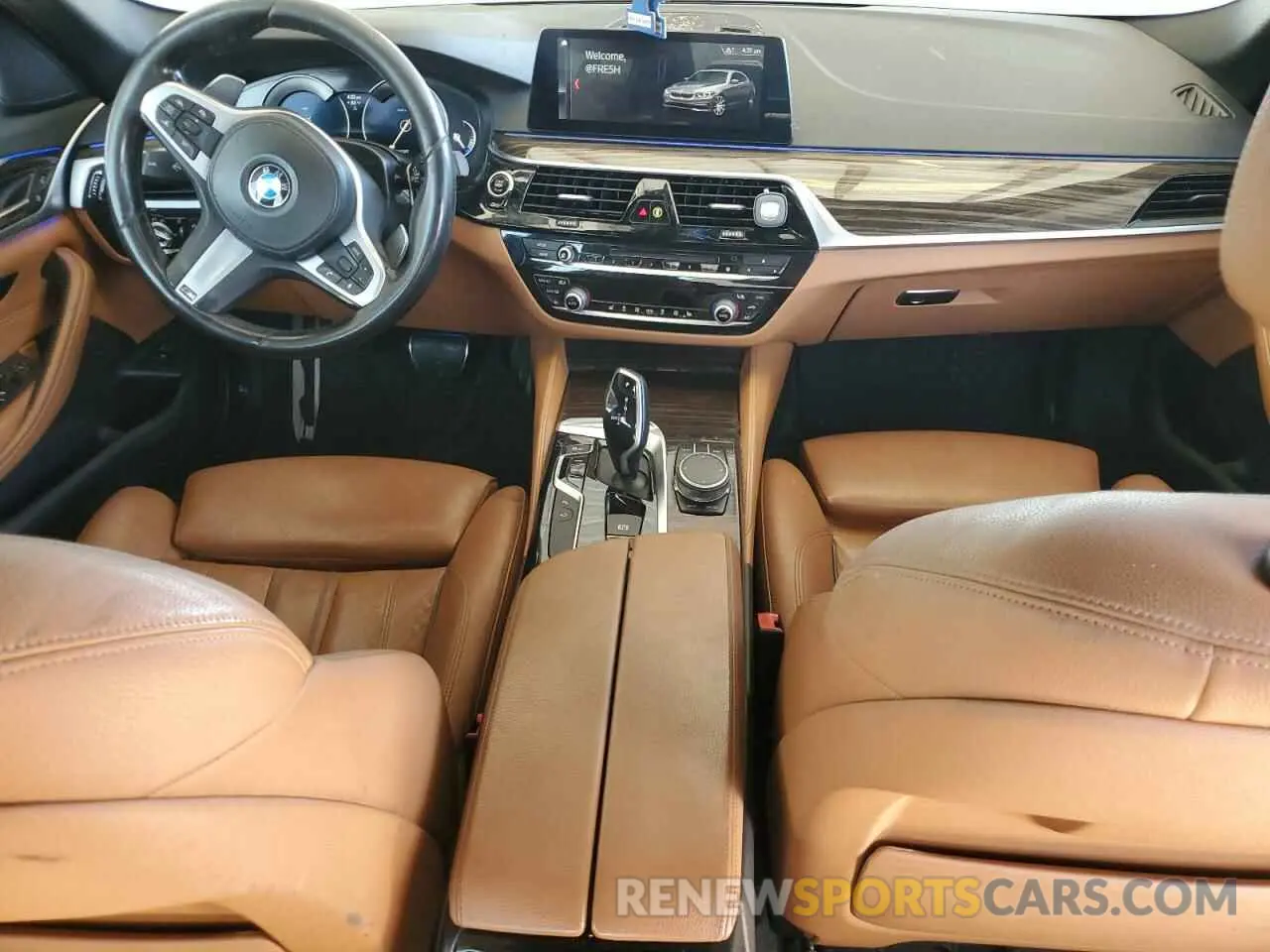 8 Photograph of a damaged car WBAJA5C59KBX88142 BMW 5 SERIES 2019