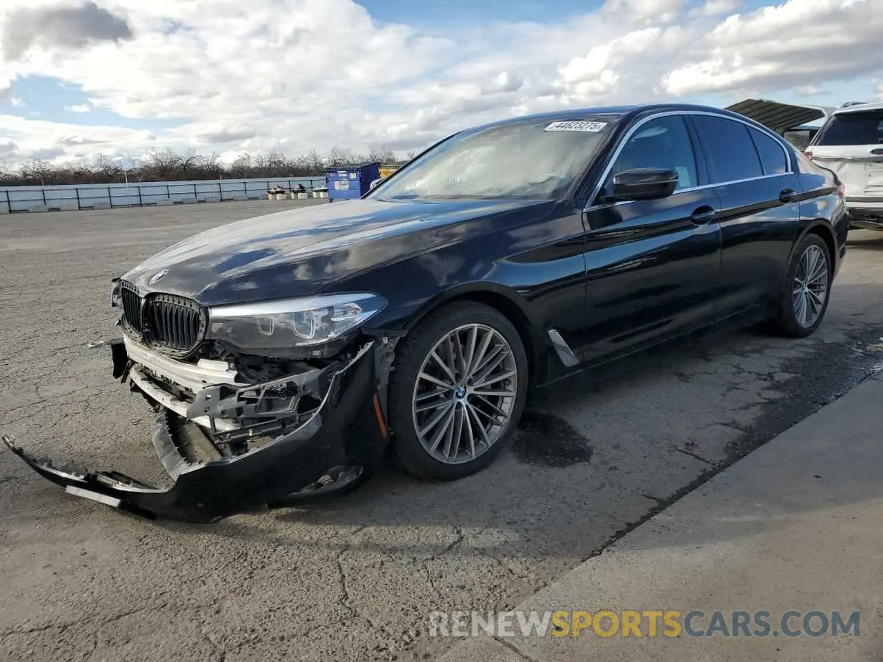 1 Photograph of a damaged car WBAJA5C59KWA58193 BMW 5 SERIES 2019