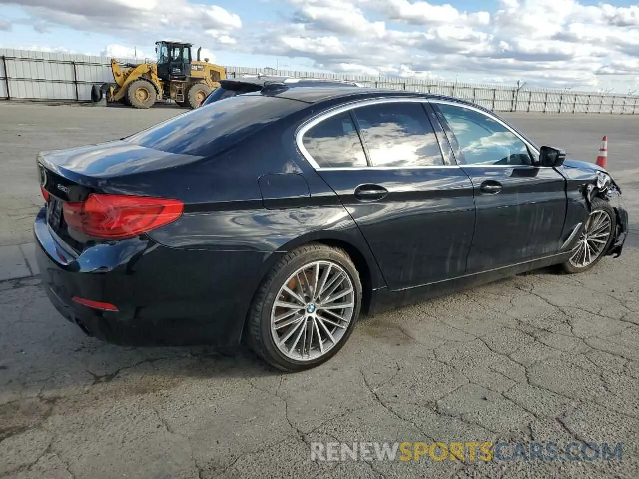 3 Photograph of a damaged car WBAJA5C59KWA58193 BMW 5 SERIES 2019