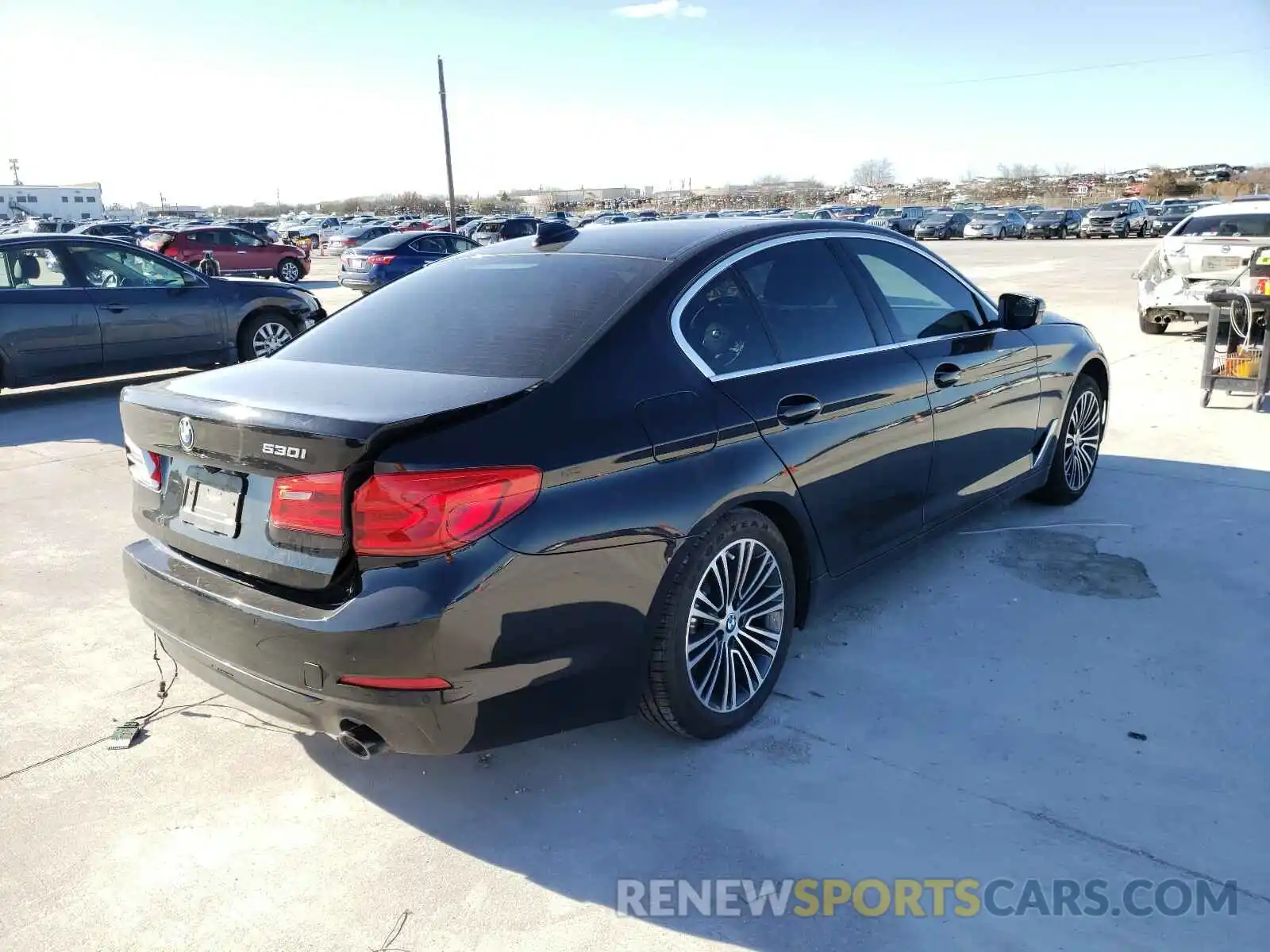 4 Photograph of a damaged car WBAJA5C59KWW08490 BMW 5 SERIES 2019