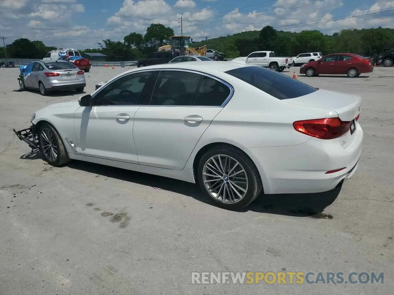 2 Photograph of a damaged car WBAJA5C59KWW41067 BMW 5 SERIES 2019