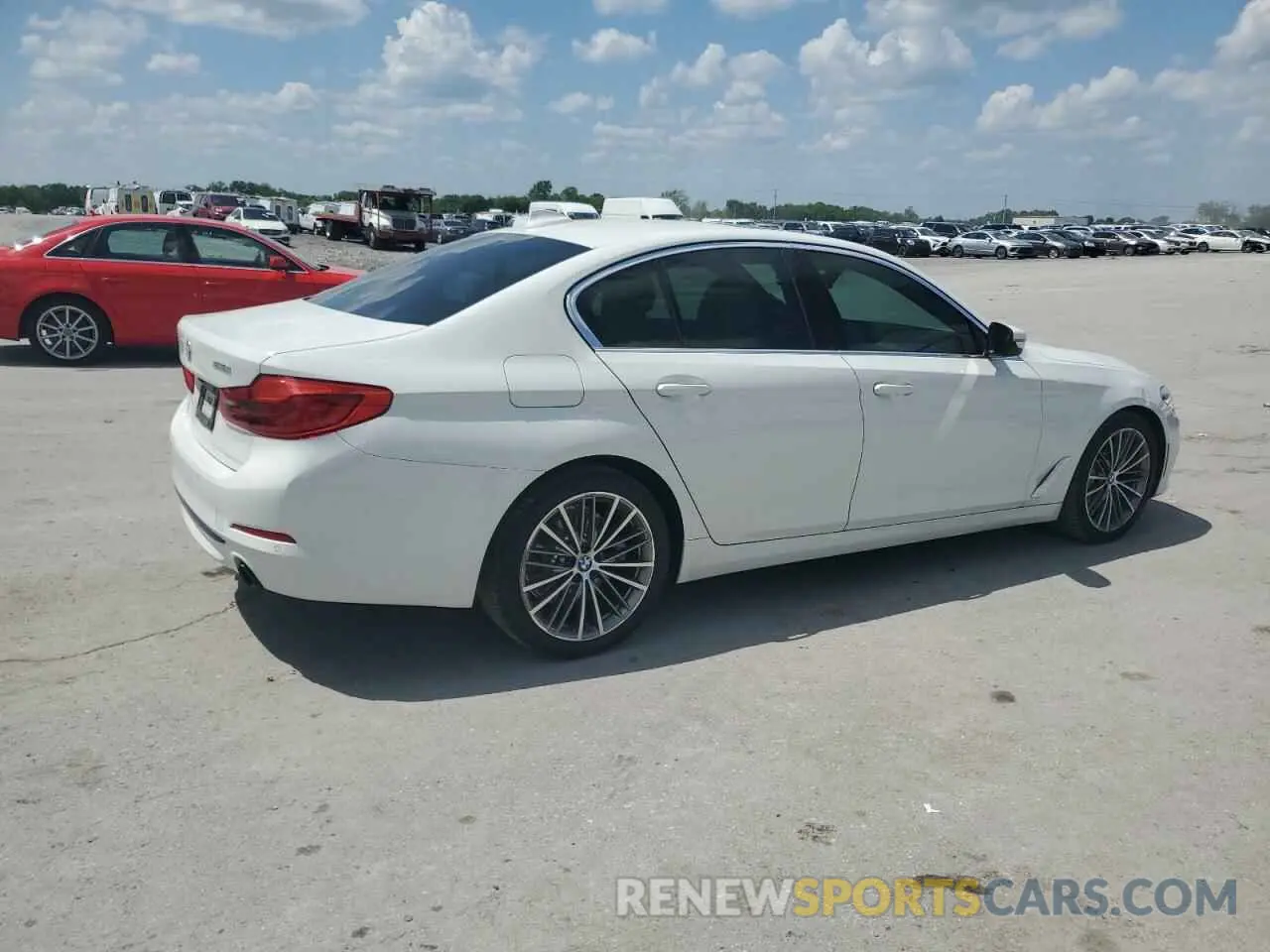 3 Photograph of a damaged car WBAJA5C59KWW41067 BMW 5 SERIES 2019