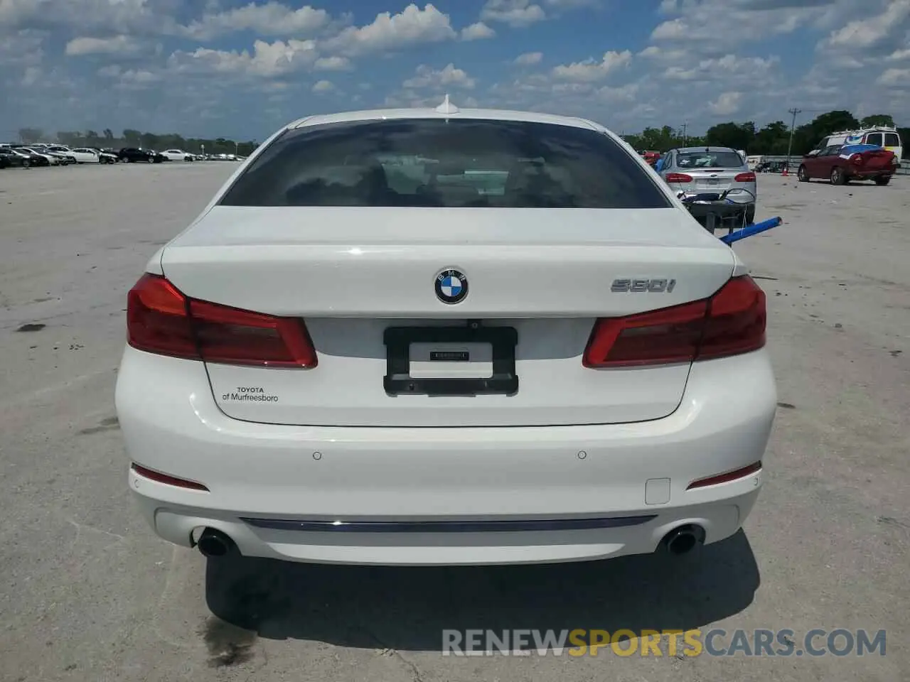 6 Photograph of a damaged car WBAJA5C59KWW41067 BMW 5 SERIES 2019