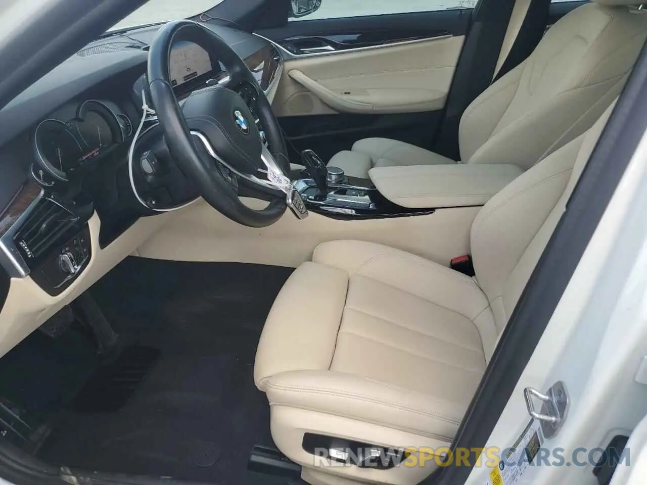 7 Photograph of a damaged car WBAJA5C59KWW41067 BMW 5 SERIES 2019