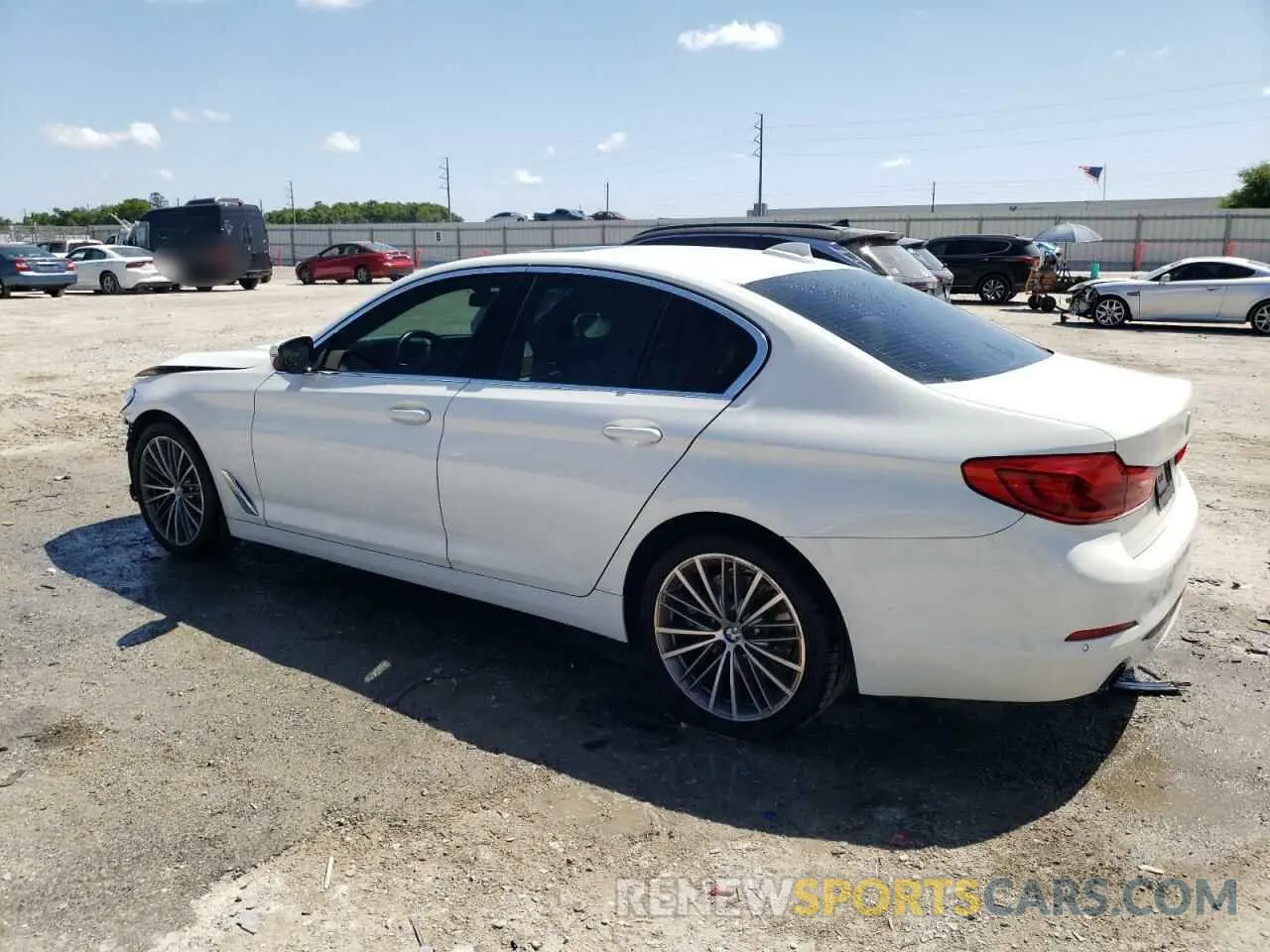 2 Photograph of a damaged car WBAJA5C5XKBX46918 BMW 5 SERIES 2019
