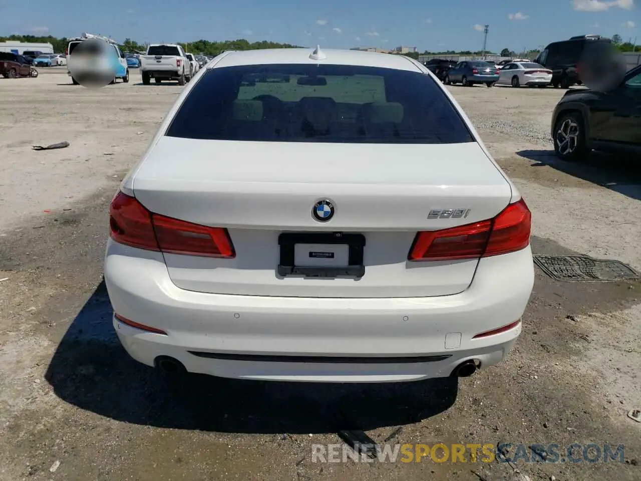 6 Photograph of a damaged car WBAJA5C5XKBX46918 BMW 5 SERIES 2019
