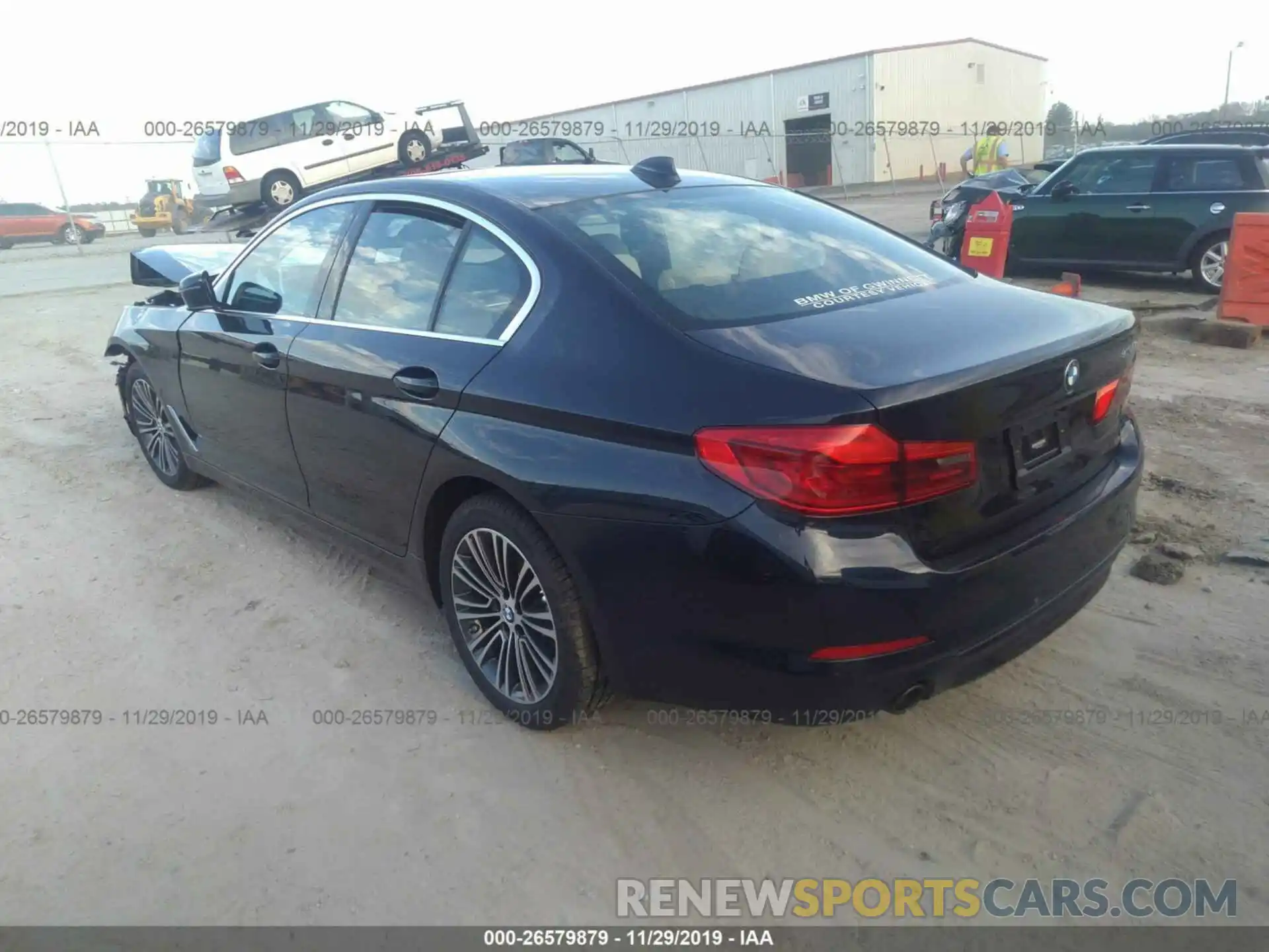 3 Photograph of a damaged car WBAJA5C5XKBX87419 BMW 5 SERIES 2019