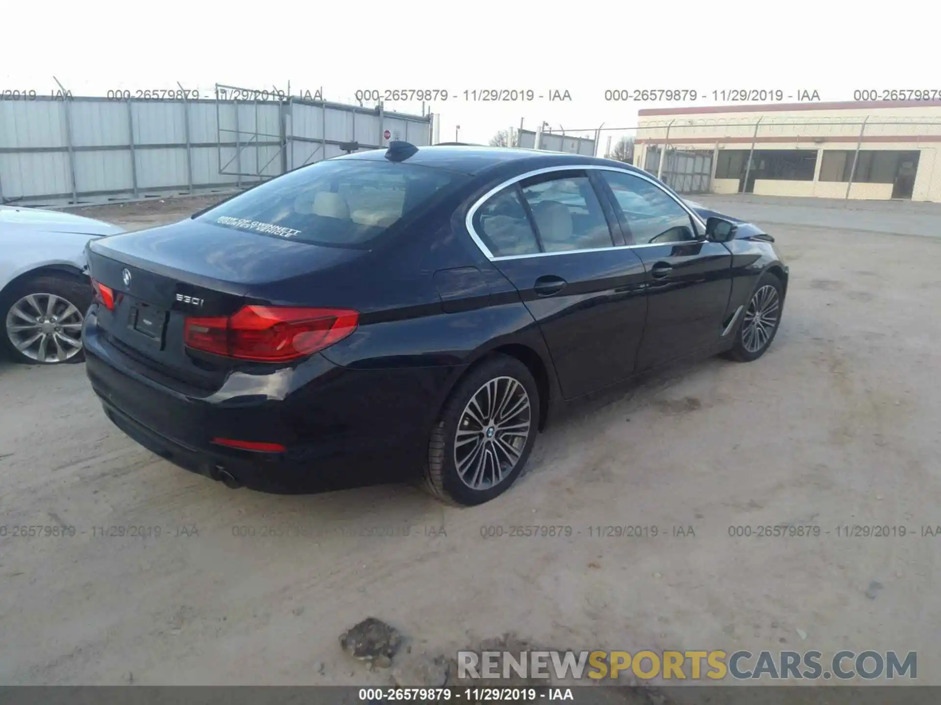 4 Photograph of a damaged car WBAJA5C5XKBX87419 BMW 5 SERIES 2019