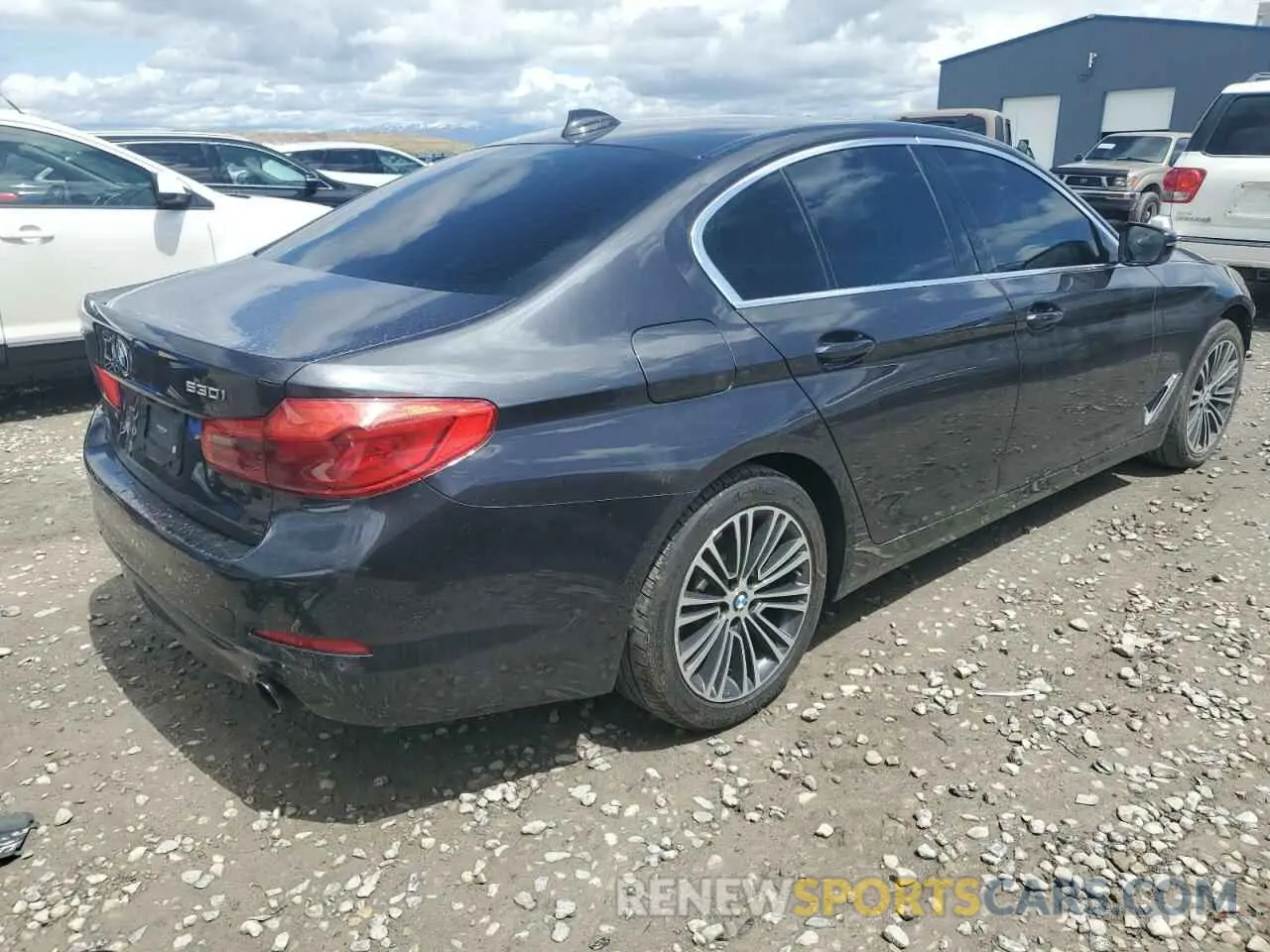 3 Photograph of a damaged car WBAJA7C50KG909963 BMW 5 SERIES 2019