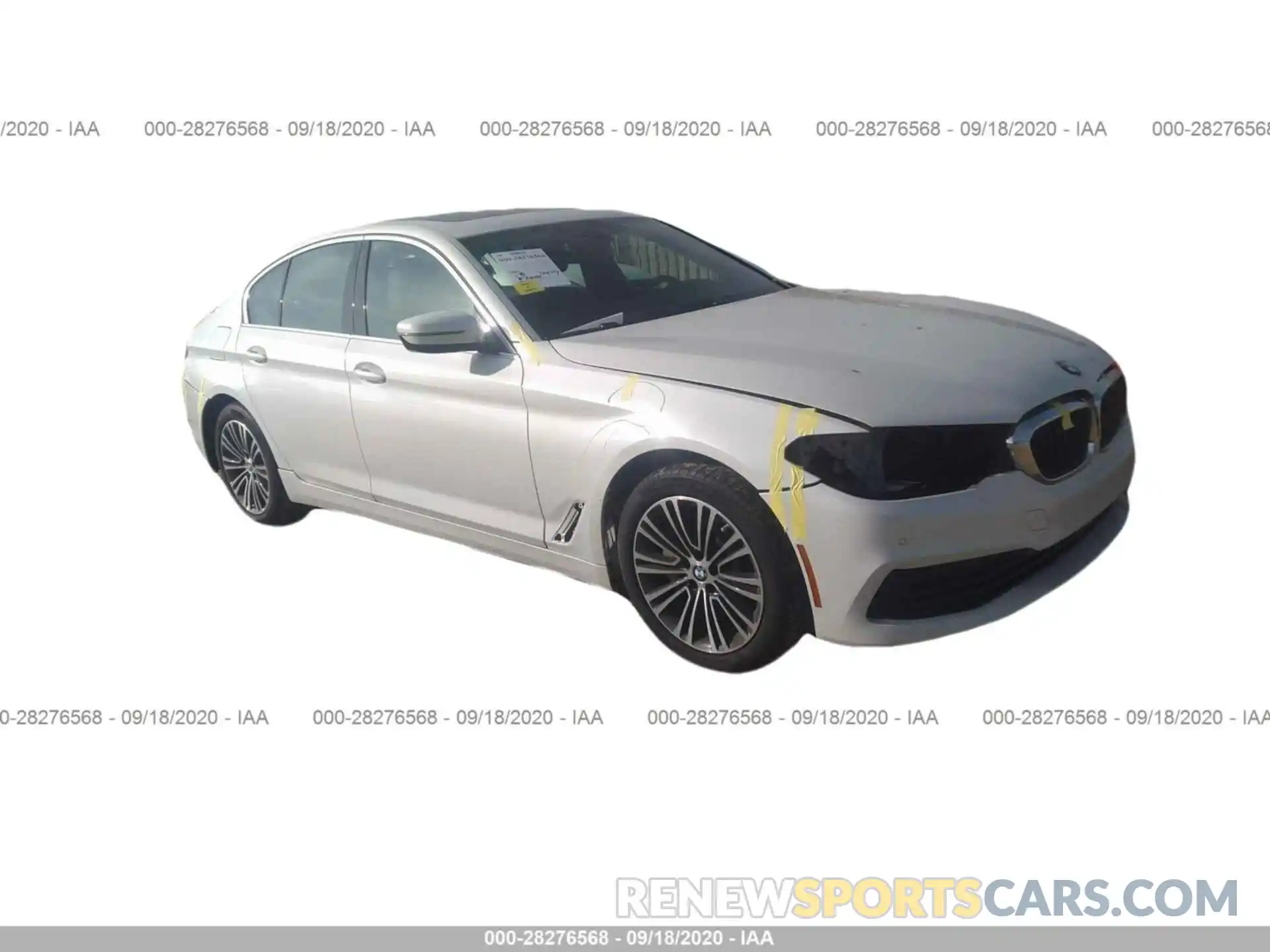 1 Photograph of a damaged car WBAJA7C50KG910045 BMW 5 SERIES 2019