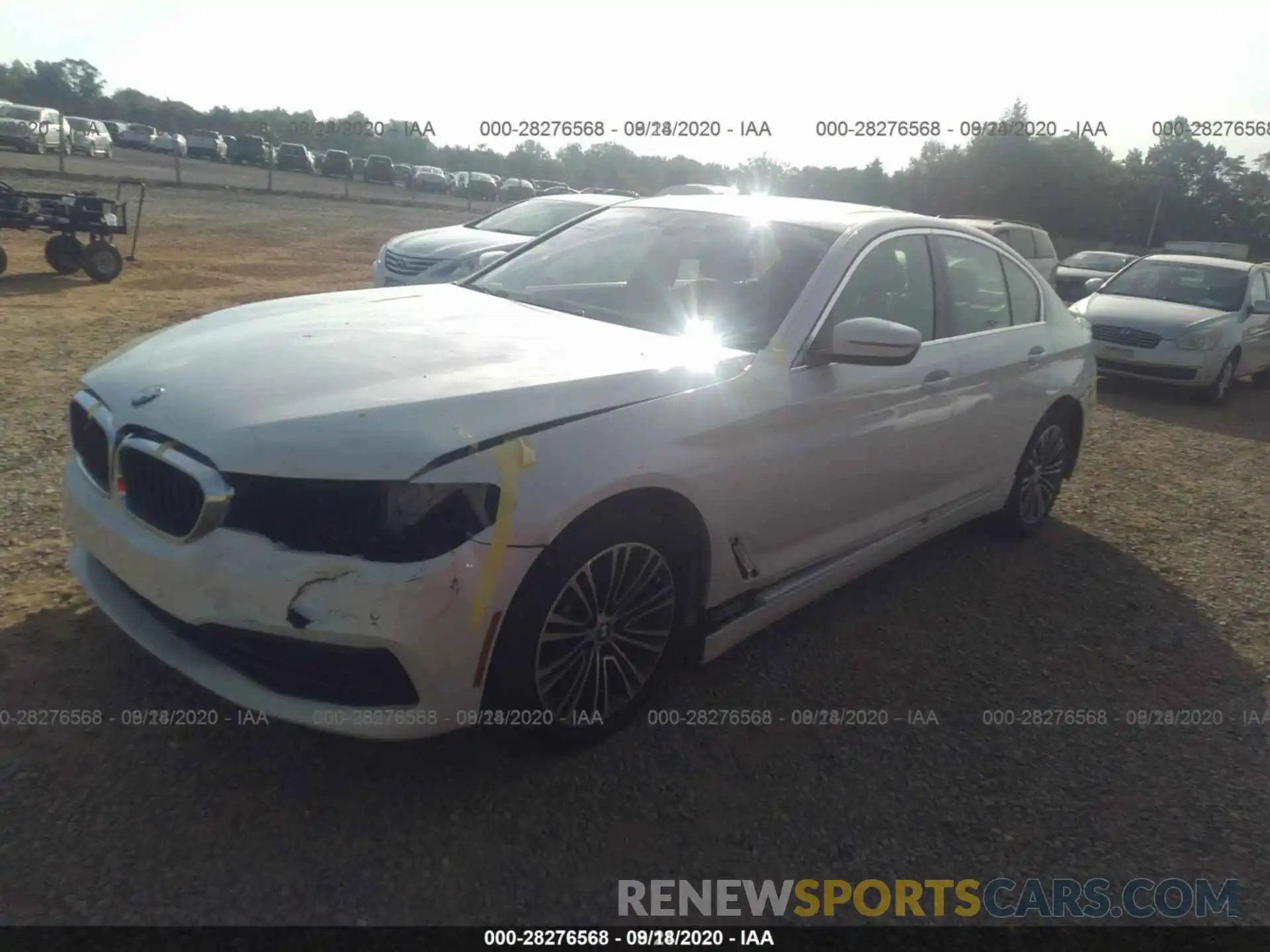 13 Photograph of a damaged car WBAJA7C50KG910045 BMW 5 SERIES 2019