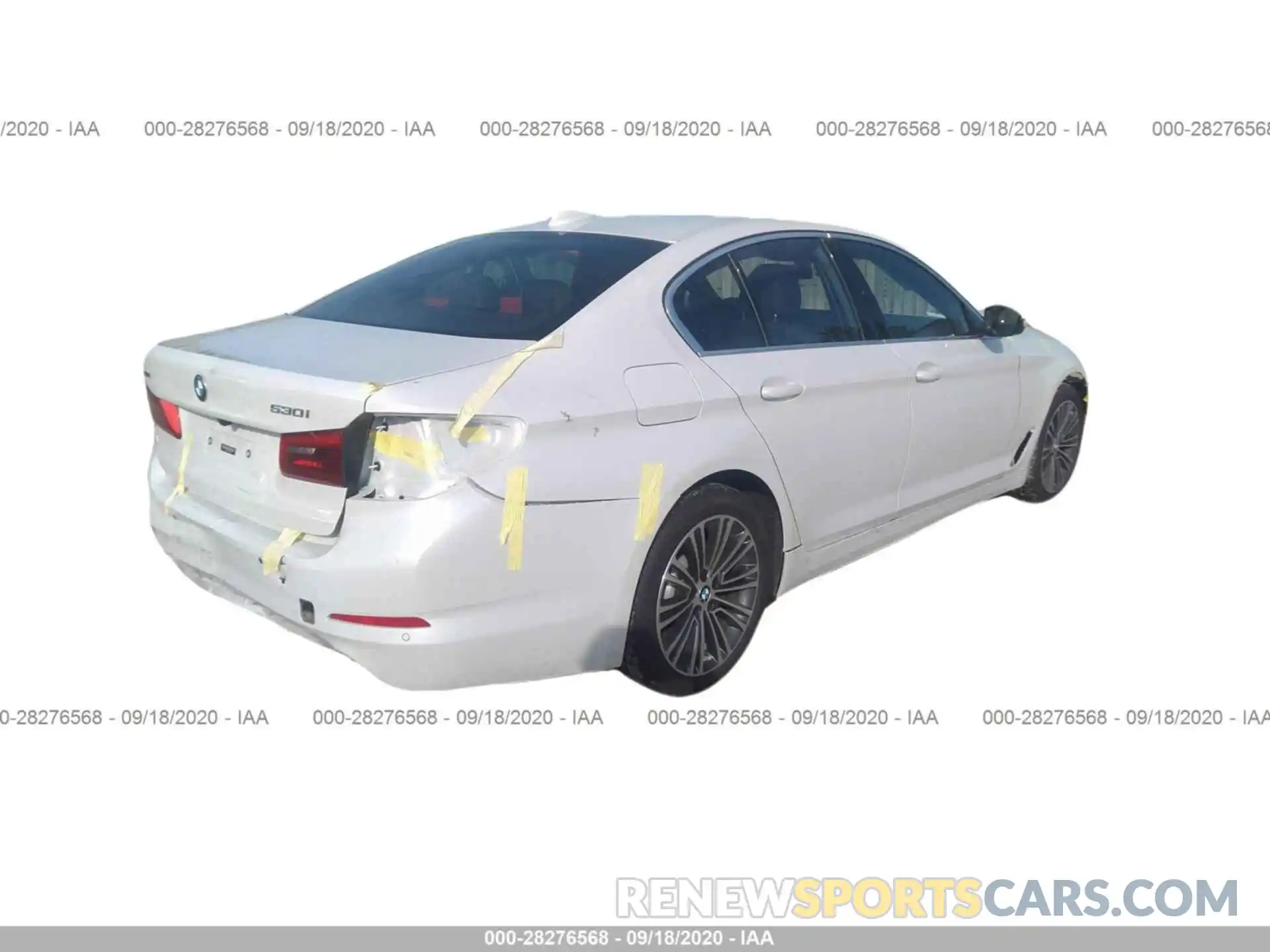 4 Photograph of a damaged car WBAJA7C50KG910045 BMW 5 SERIES 2019