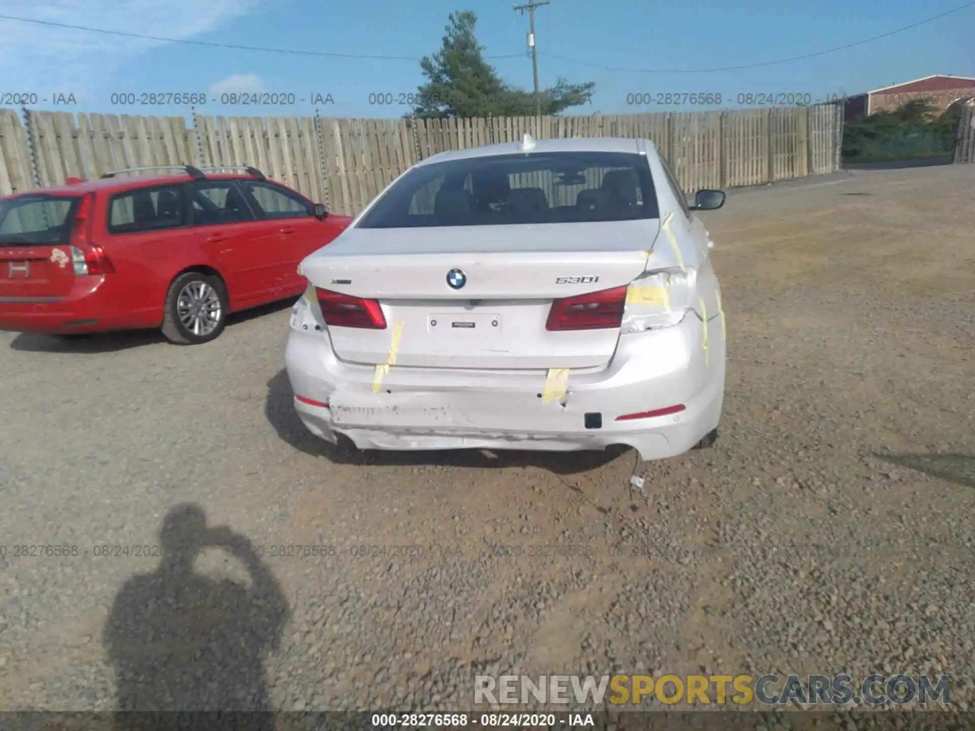 6 Photograph of a damaged car WBAJA7C50KG910045 BMW 5 SERIES 2019