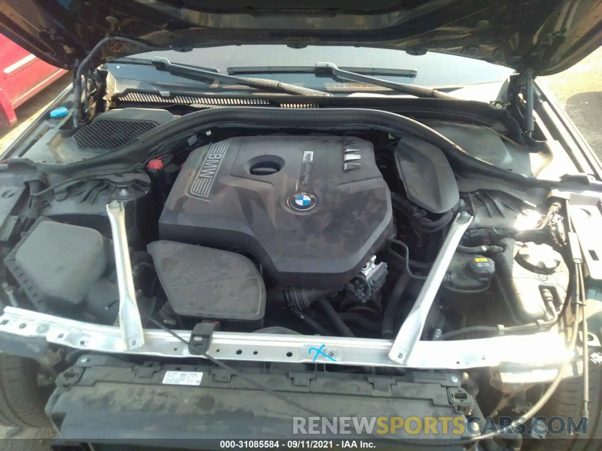 10 Photograph of a damaged car WBAJA7C50KG911485 BMW 5 SERIES 2019