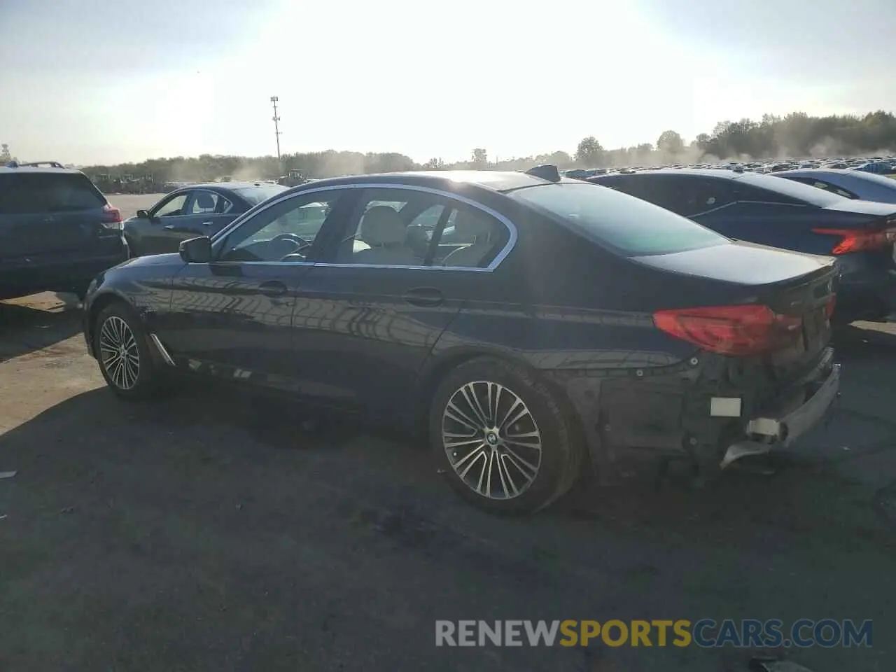 2 Photograph of a damaged car WBAJA7C50KWC77636 BMW 5 SERIES 2019