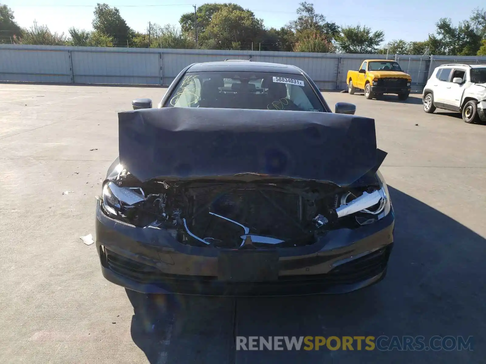 9 Photograph of a damaged car WBAJA7C50KWW17106 BMW 5 SERIES 2019