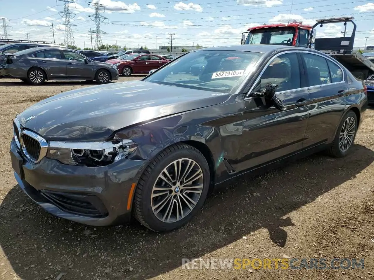 1 Photograph of a damaged car WBAJA7C51KG911480 BMW 5 SERIES 2019