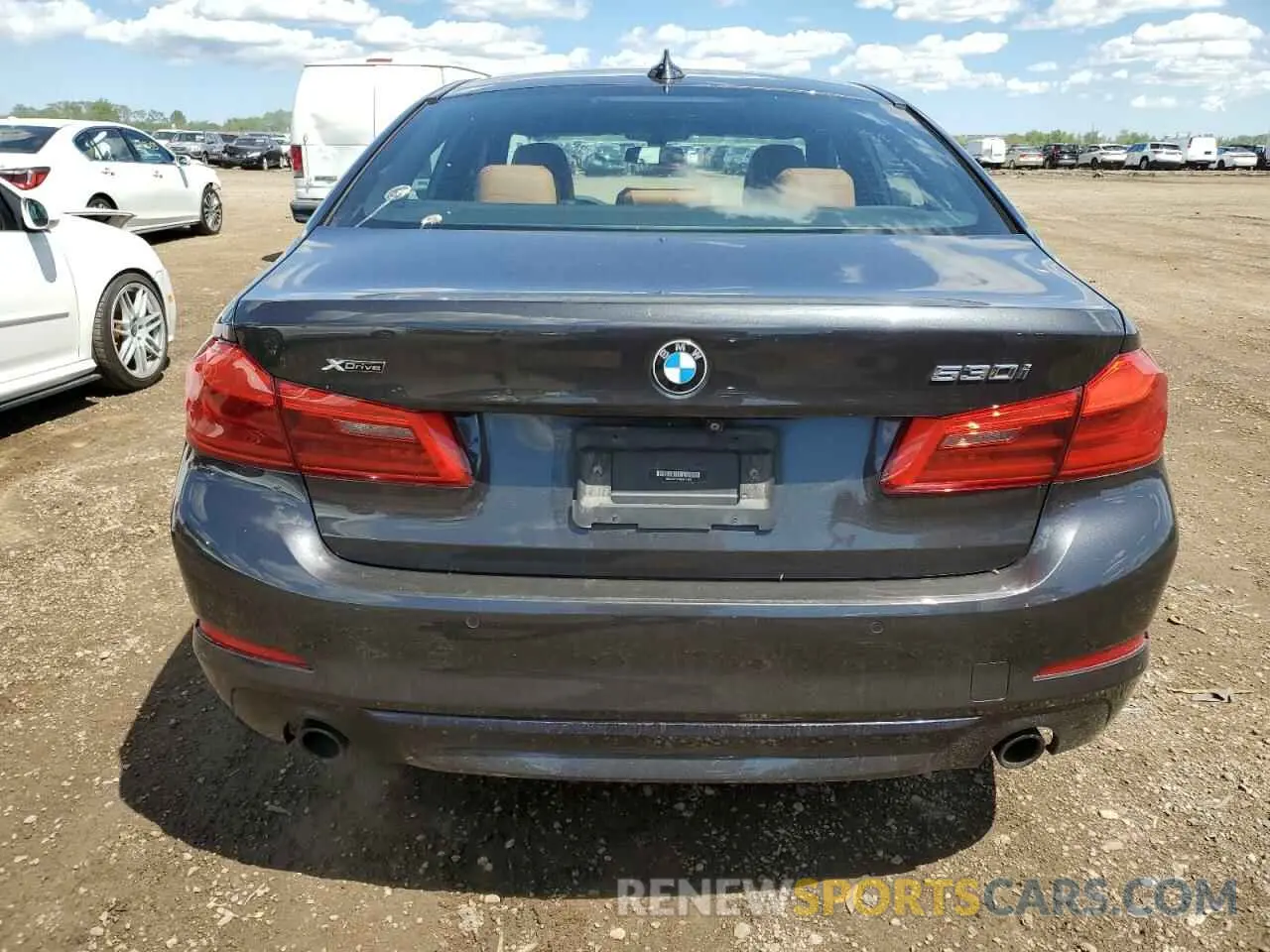 6 Photograph of a damaged car WBAJA7C51KG911480 BMW 5 SERIES 2019