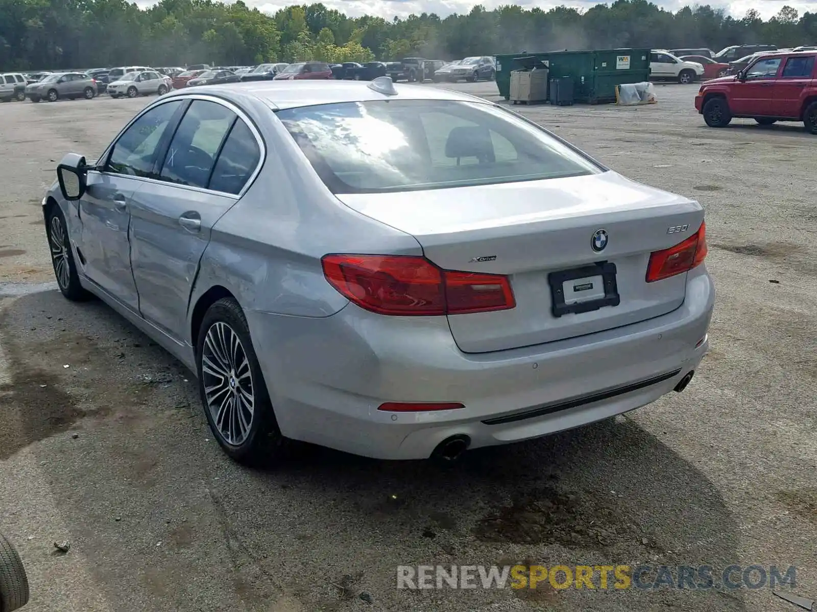 3 Photograph of a damaged car WBAJA7C51KWW47652 BMW 5 SERIES 2019