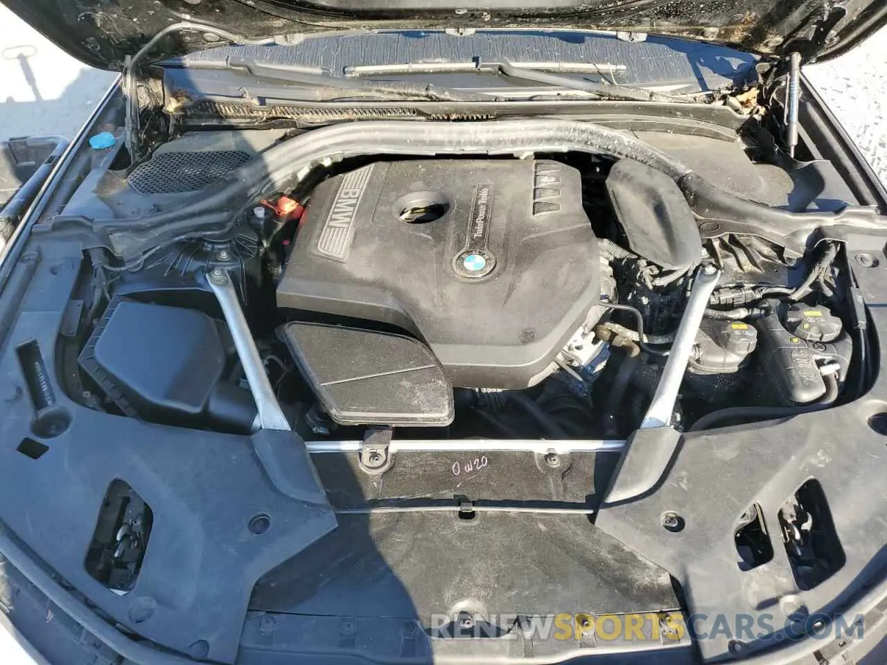 11 Photograph of a damaged car WBAJA7C51KWW48493 BMW 5 SERIES 2019