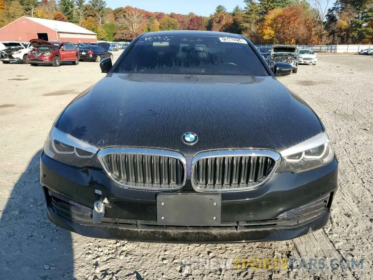 5 Photograph of a damaged car WBAJA7C51KWW48493 BMW 5 SERIES 2019