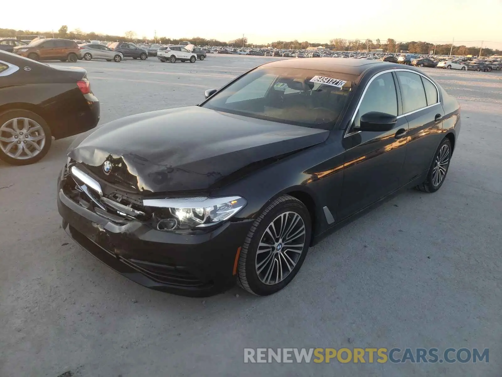 2 Photograph of a damaged car WBAJA7C53KG910640 BMW 5 SERIES 2019