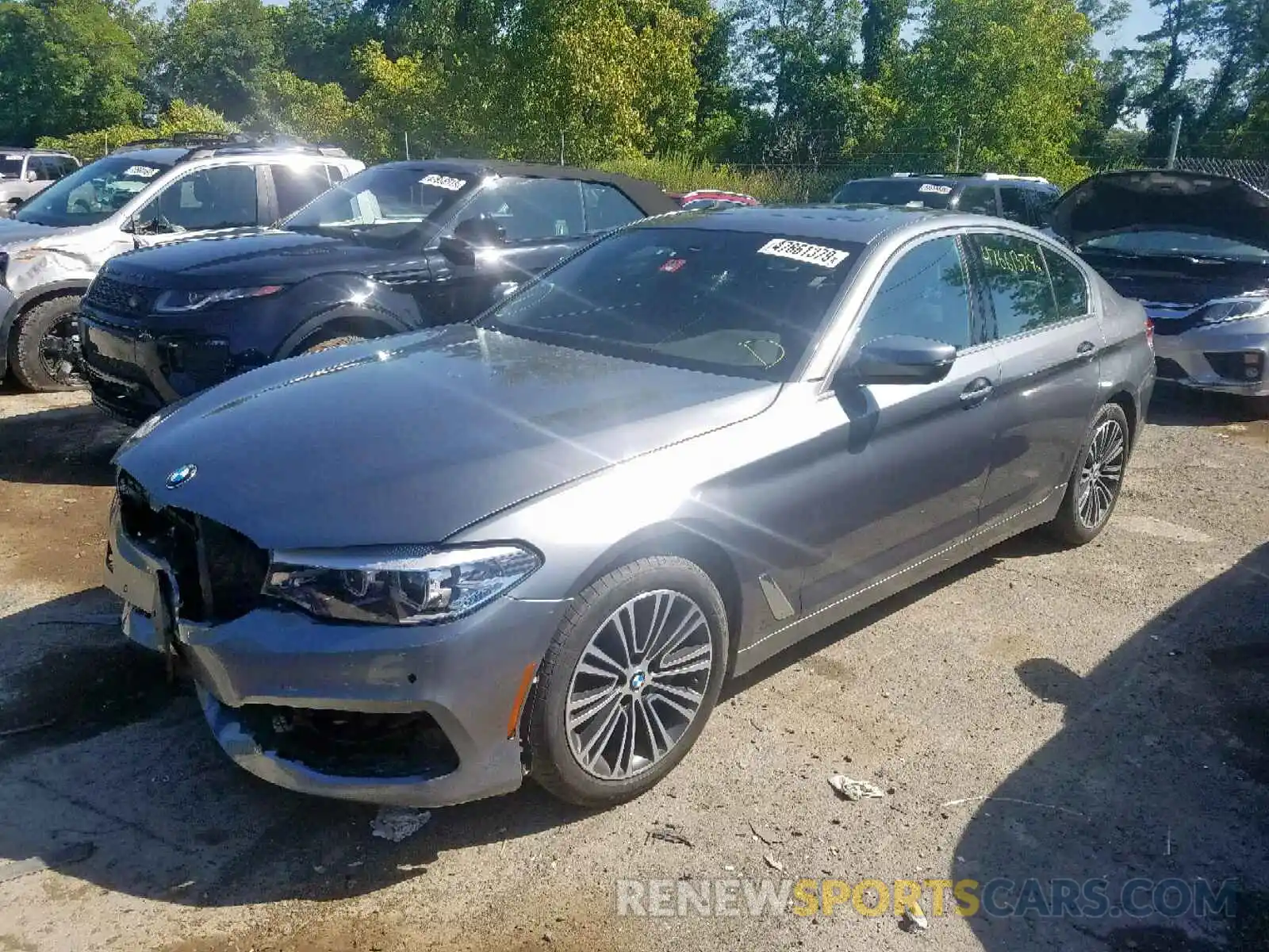 2 Photograph of a damaged car WBAJA7C53KWC77906 BMW 5 SERIES 2019