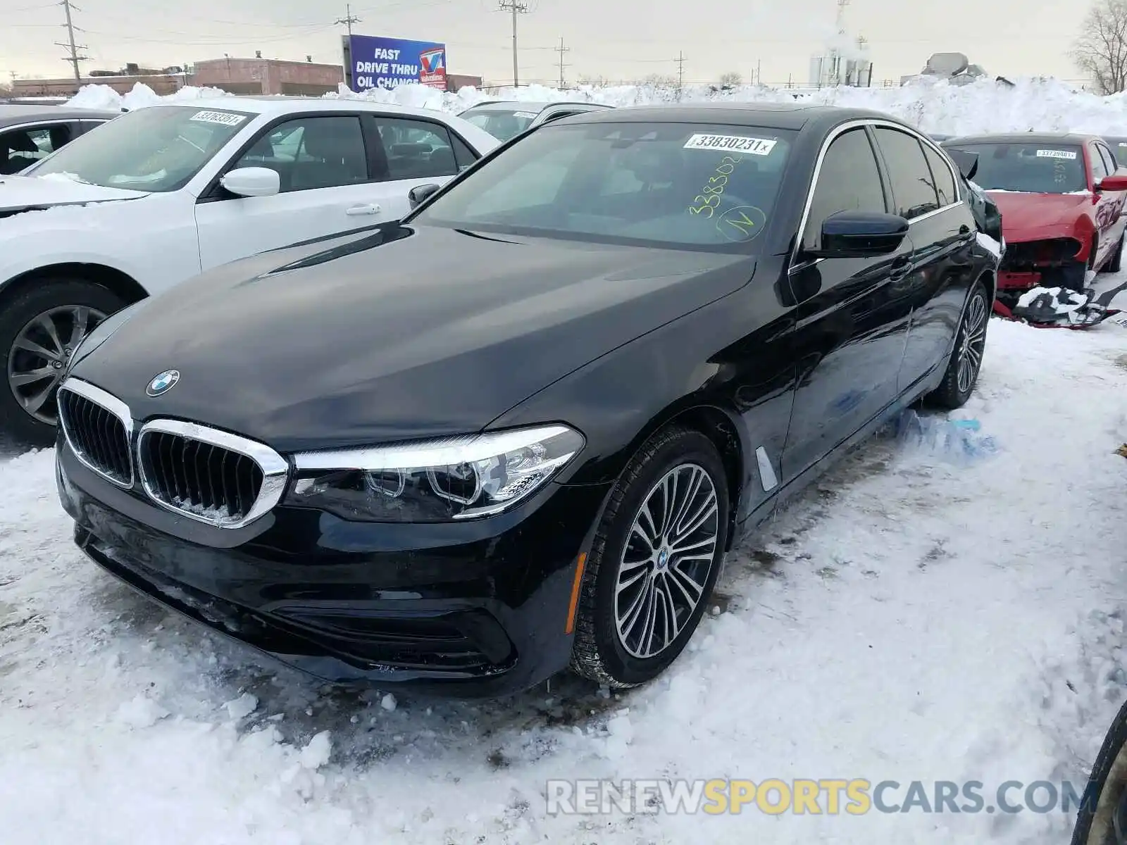 2 Photograph of a damaged car WBAJA7C53KWW13289 BMW 5 SERIES 2019