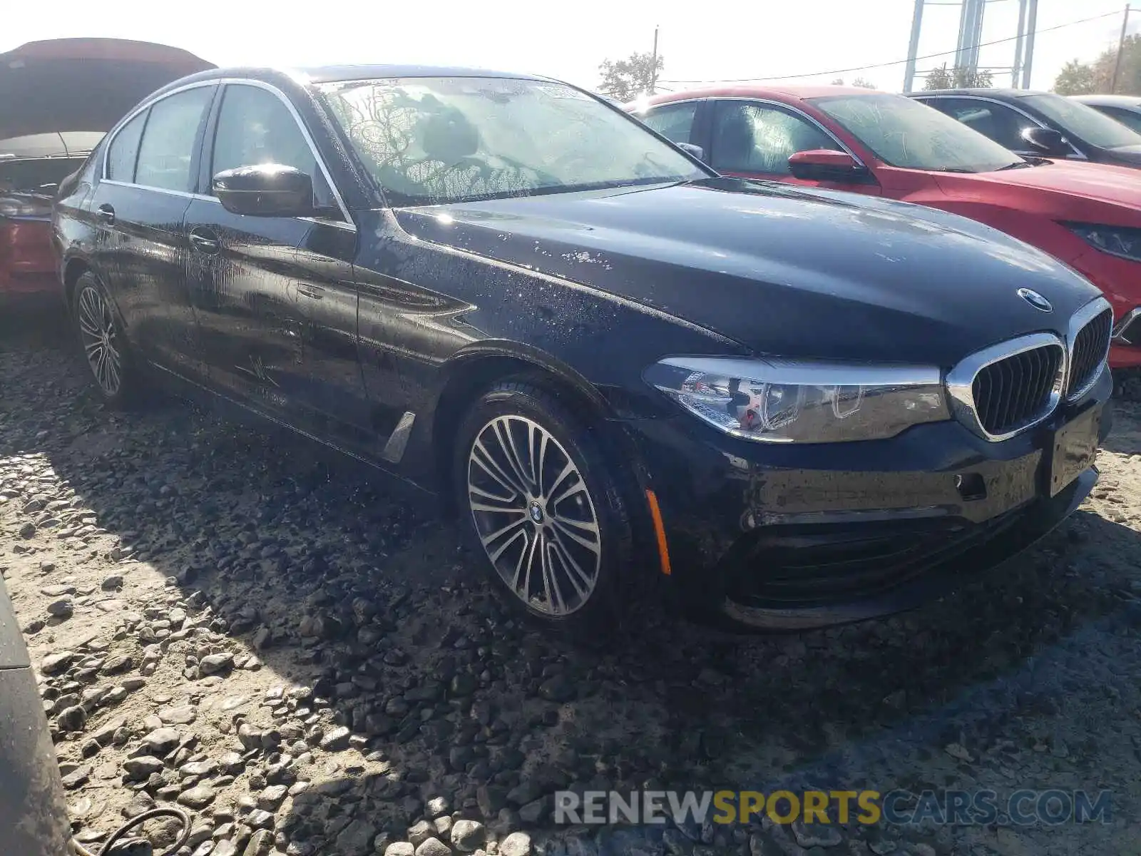 1 Photograph of a damaged car WBAJA7C53KWW25684 BMW 5 SERIES 2019