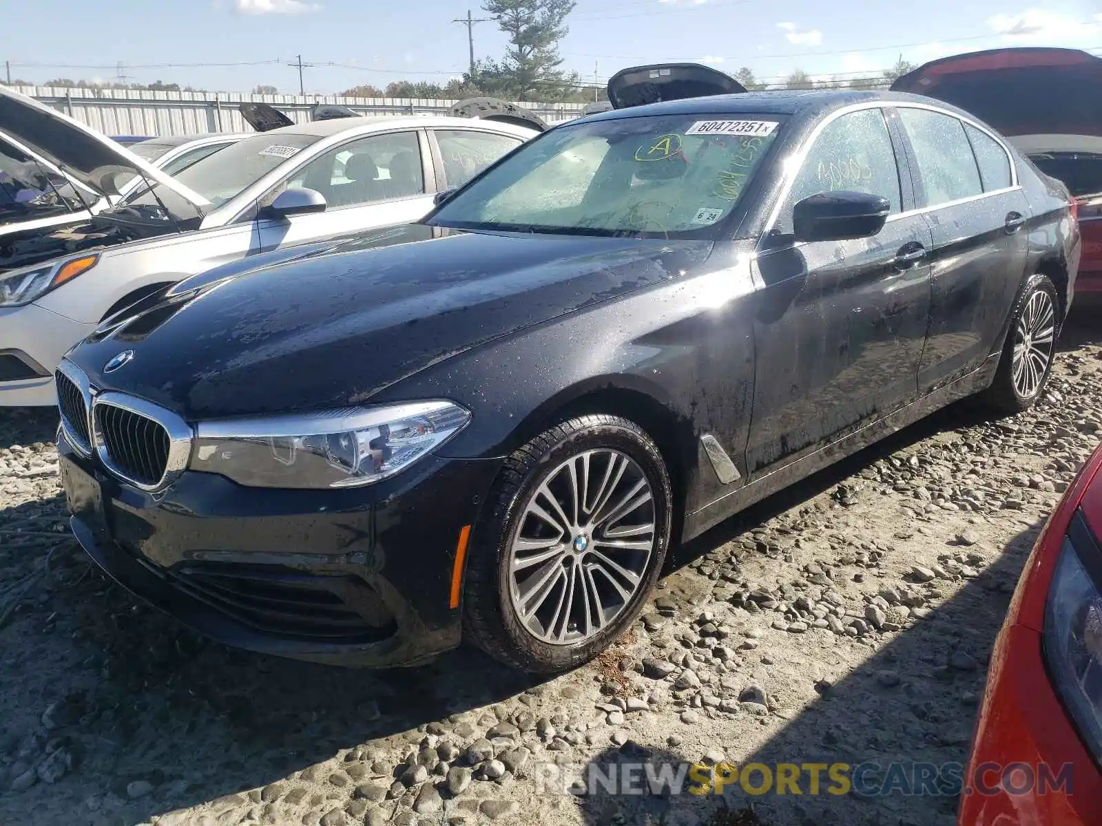 2 Photograph of a damaged car WBAJA7C53KWW25684 BMW 5 SERIES 2019