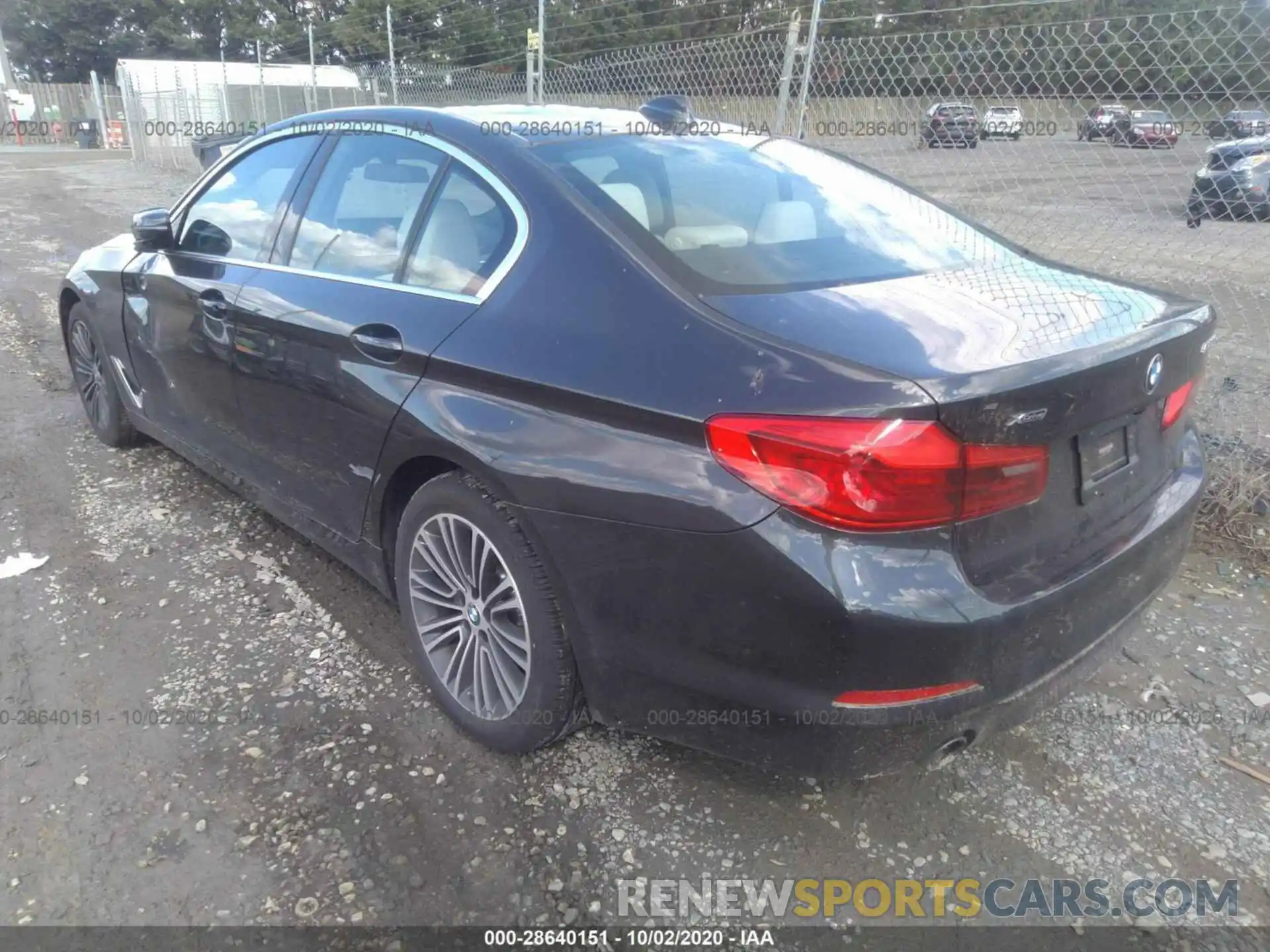 3 Photograph of a damaged car WBAJA7C53KWW30044 BMW 5 SERIES 2019