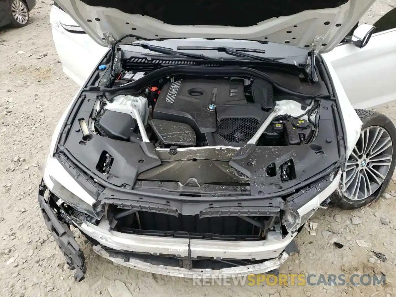 7 Photograph of a damaged car WBAJA7C54KWW07355 BMW 5 SERIES 2019