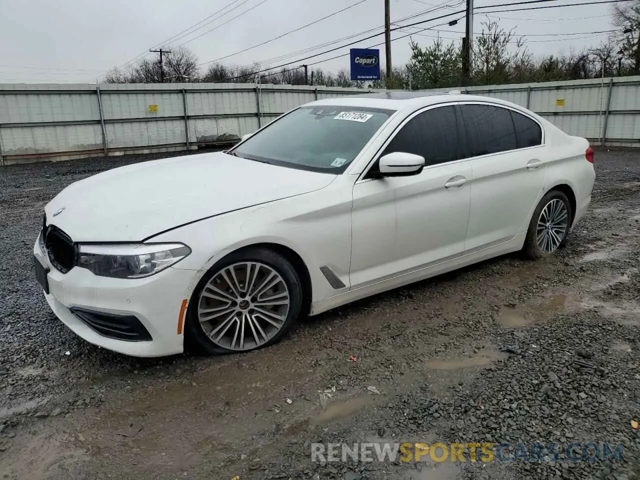 1 Photograph of a damaged car WBAJA7C55KG909778 BMW 5 SERIES 2019